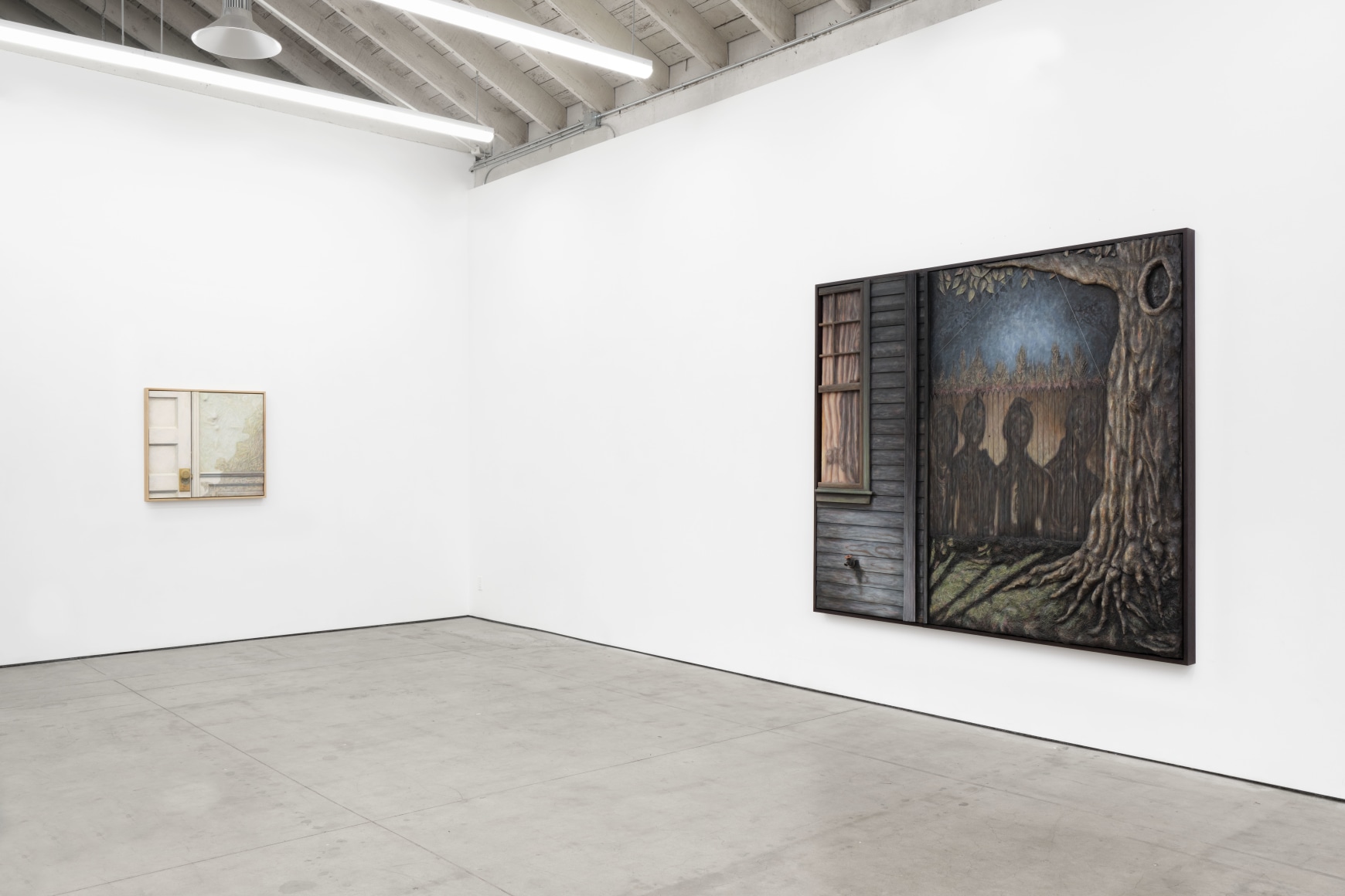 Dan Herschlein, The Long-Fingered Hand, 2023, Matthew Brown, Los Angeles. Installation view. 