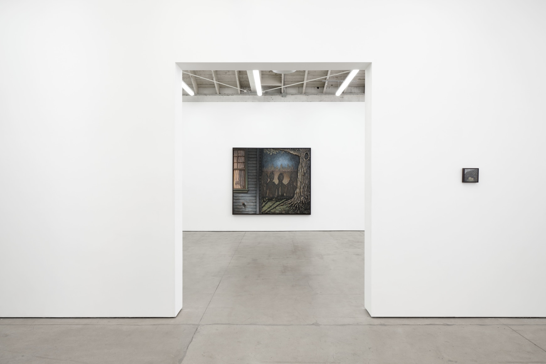 Dan Herschlein, The Long-Fingered Hand, 2023, Matthew Brown, Los Angeles. Installation view. 