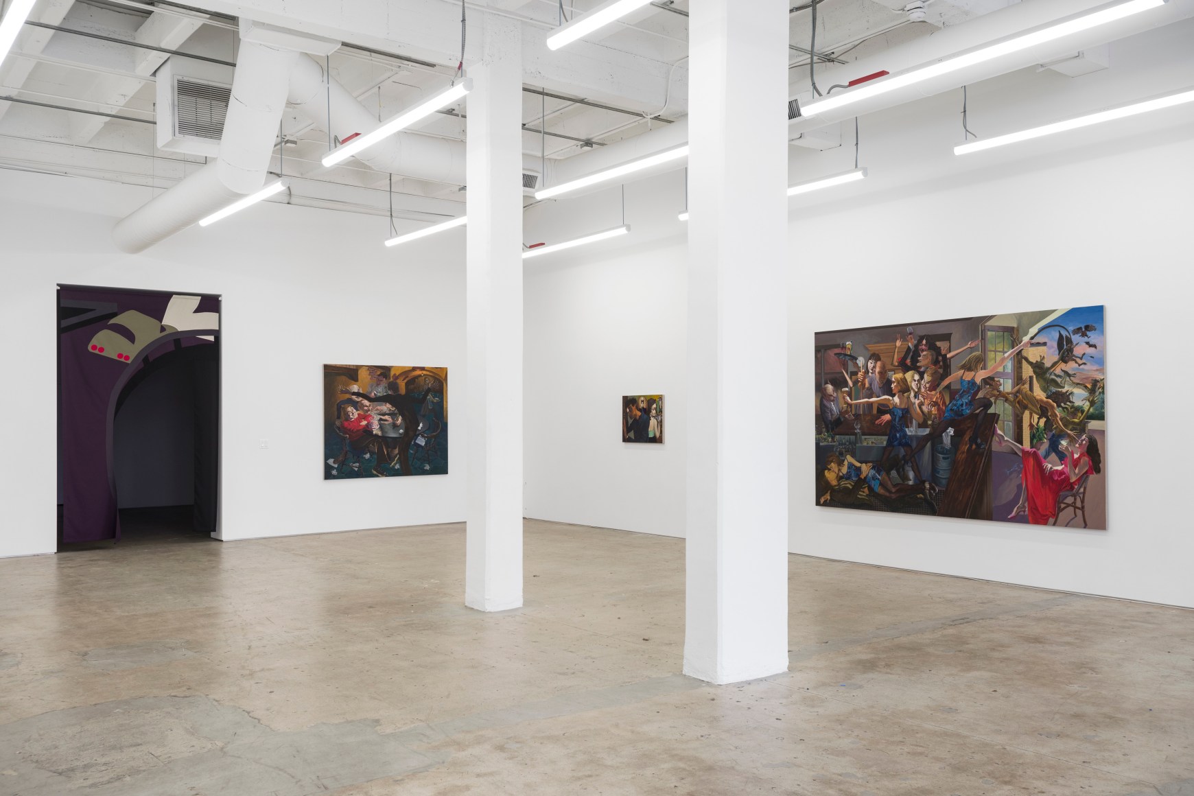 Justin John Greene, The Castle, 2022., Installation view
