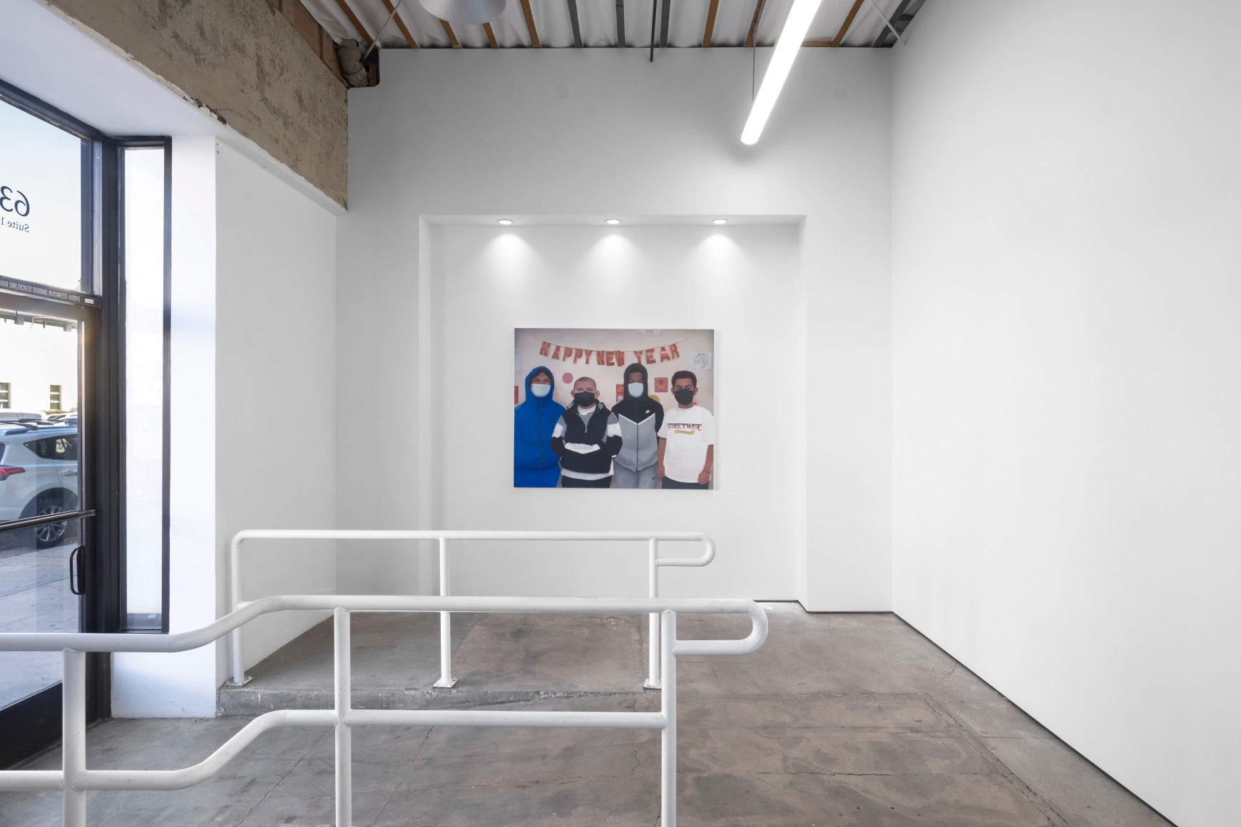 Michael Alvarez, Good Looking Out, 2022., Installation view
