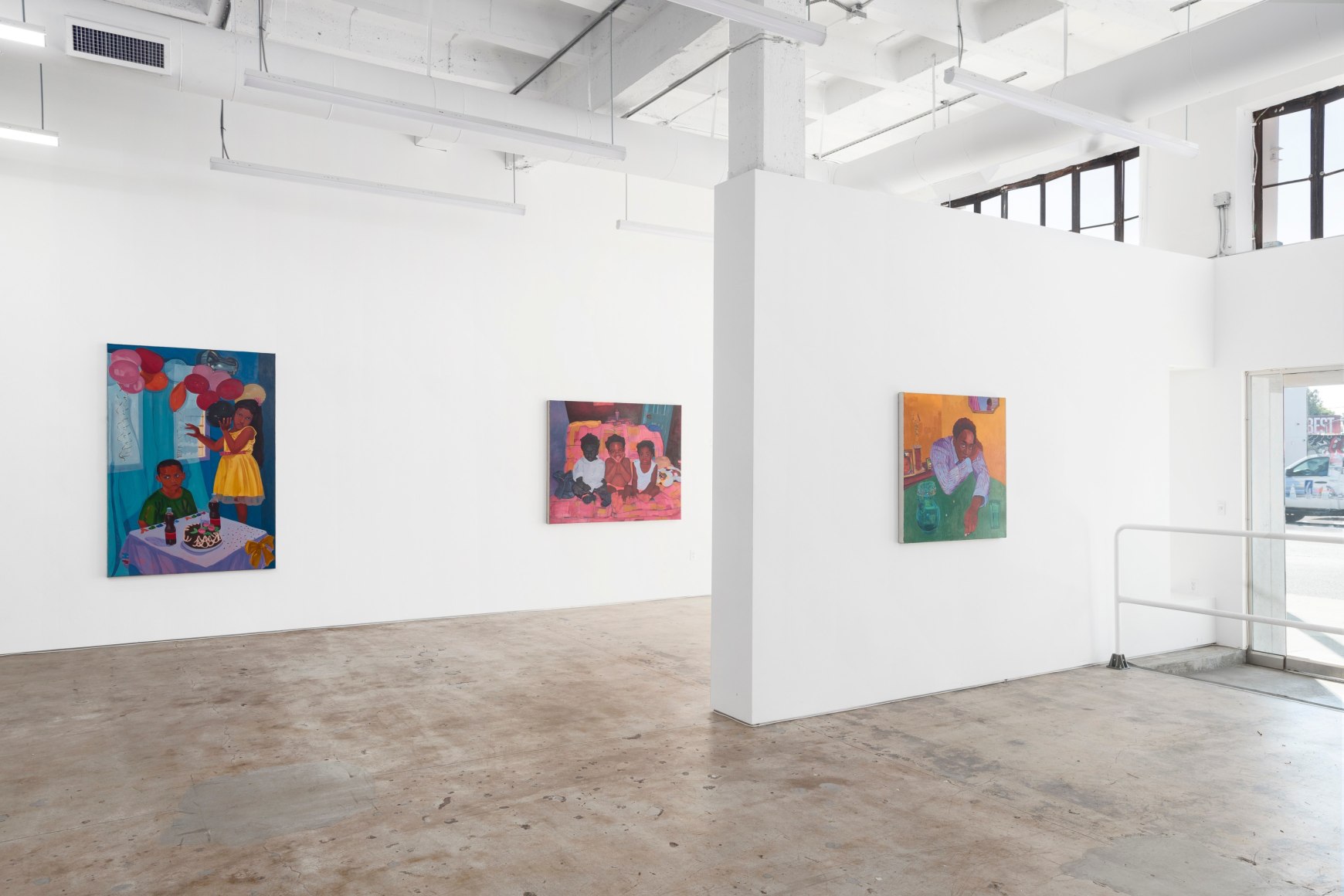 Tajh Rust, Somewhere in Between, 2022., Installation view. 
