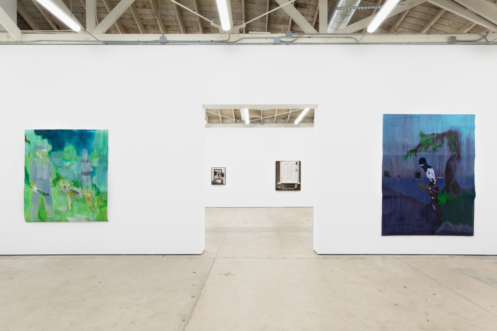 Installation View, When the Night Air Stirs