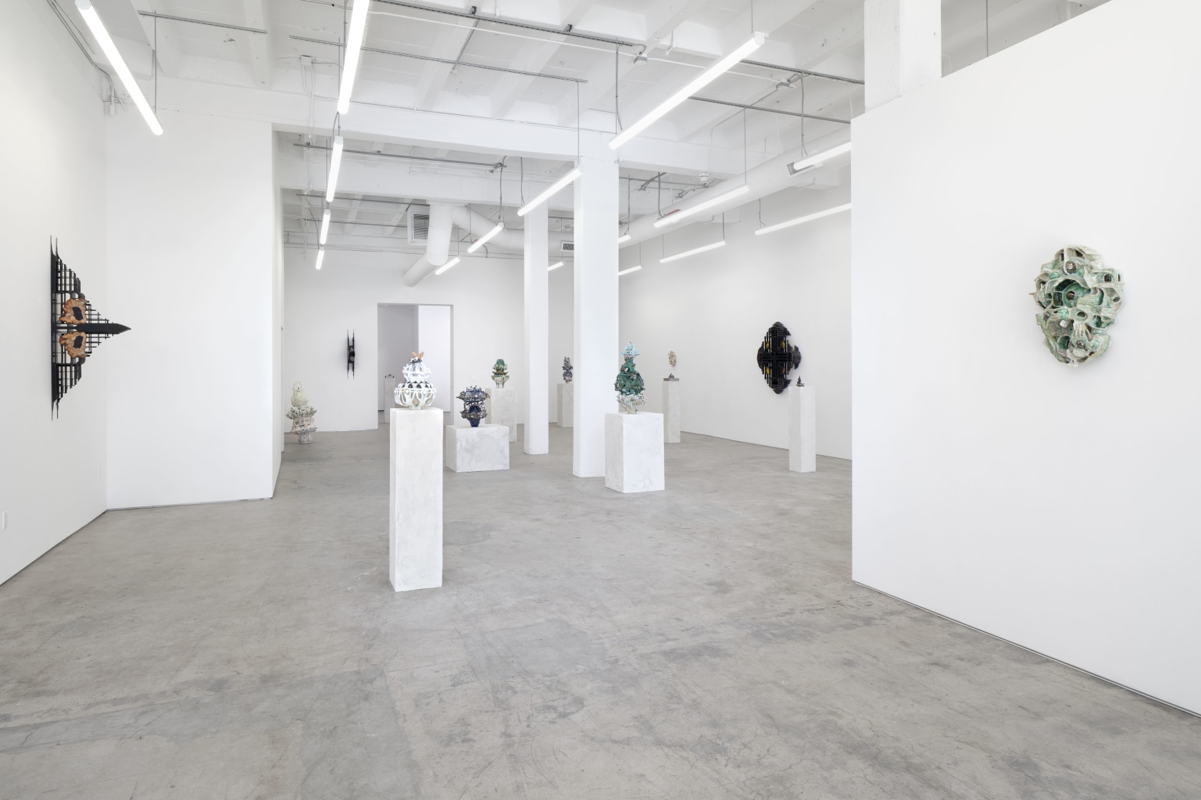 Heidi Lau and Leelee Chan,&nbsp;Chrysalis Spectre,&nbsp;Matthew Brown, Los Angeles, 2024. Installation view (Photo: Paul Salveson).&nbsp;