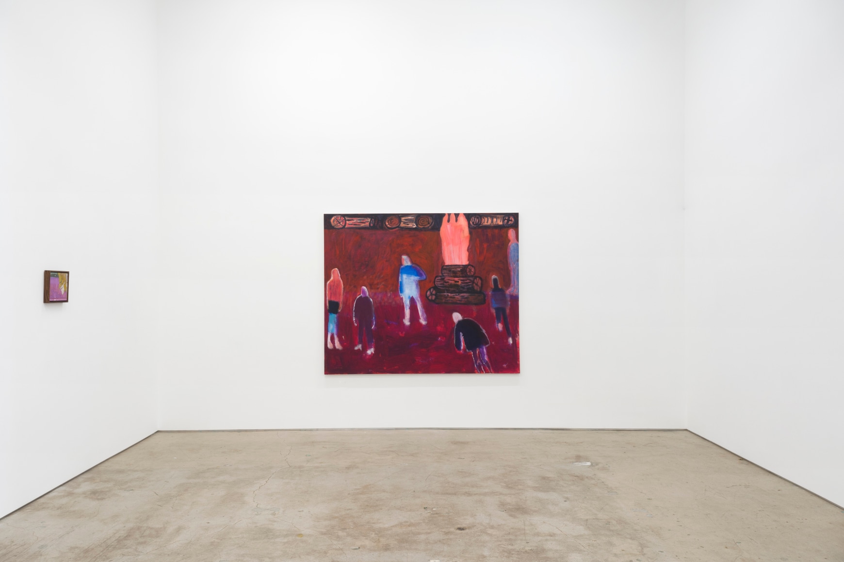 Katherine Bradford &amp;amp; Sedrick Chisom,&nbsp;Angels to Some, Demons to Others, Matthew Brown, Los Angeles,&nbsp;2022., Installation view.