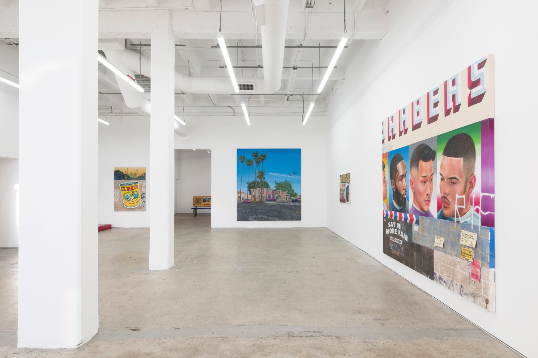 Alfonso Gonzalez Jr., There Was There, 2022., Installation view. 