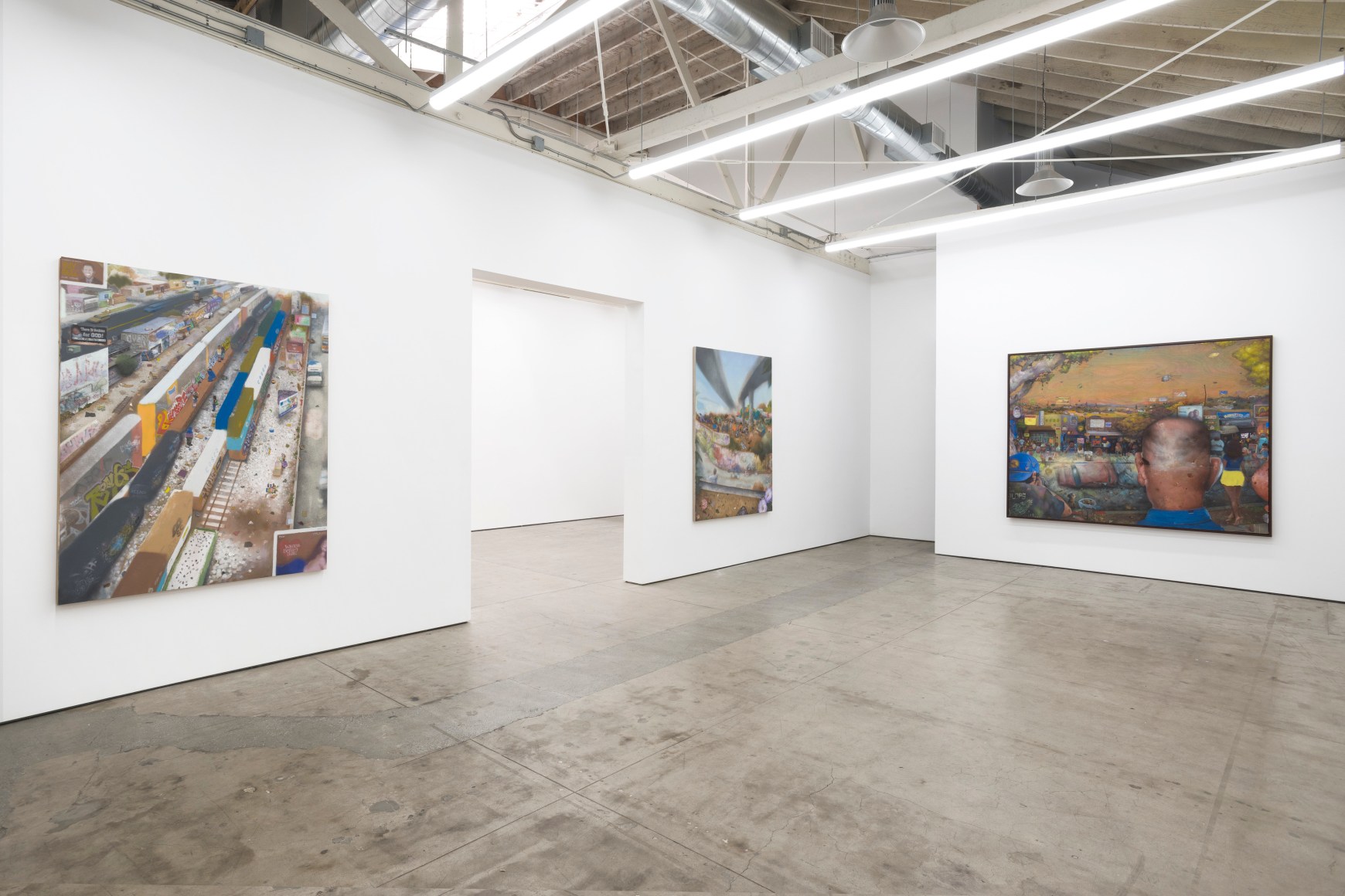 Michael Alvarez, Good Looking Out, 2022., Installation view