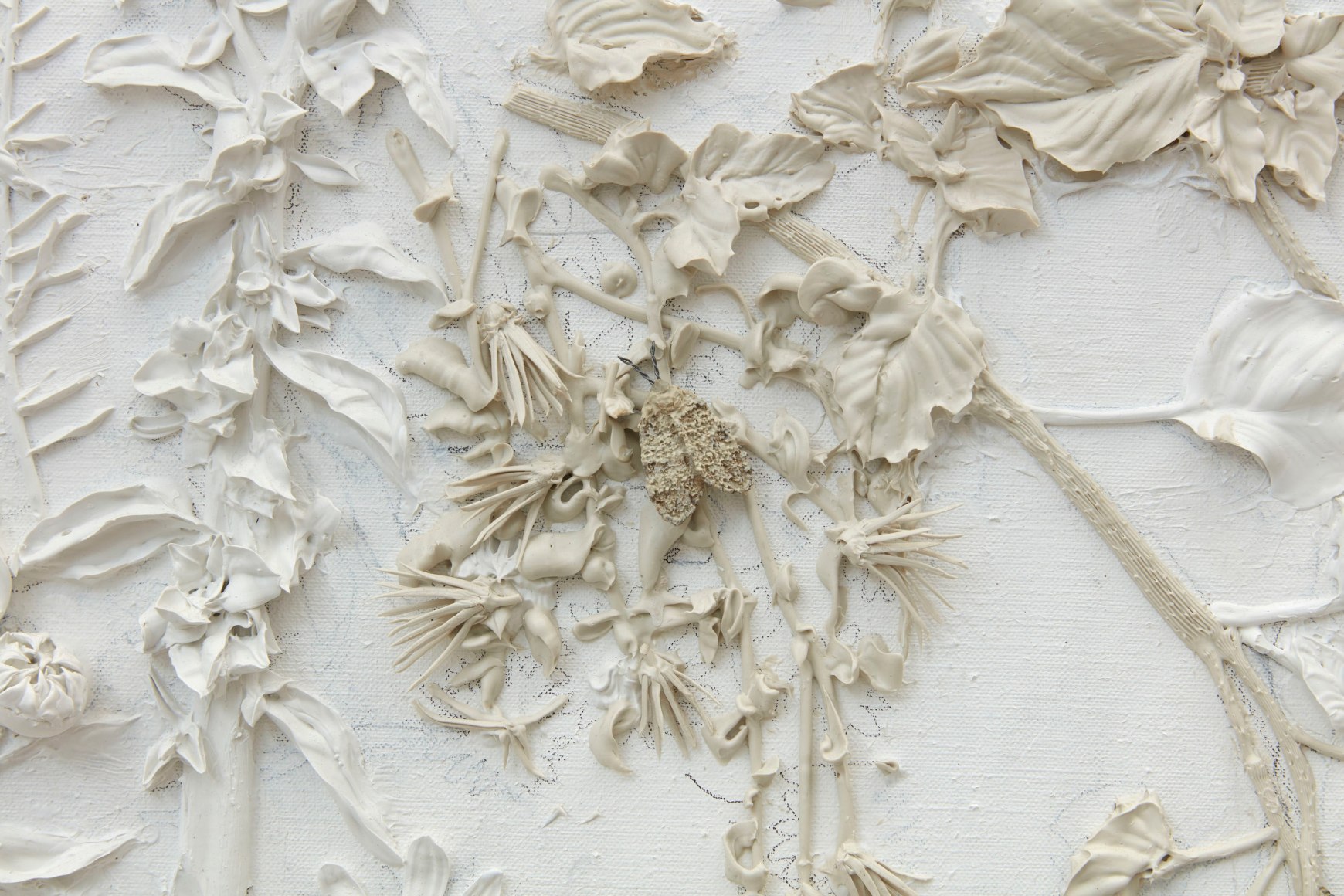 Michael Assiff Weeds (White Heron OC-57), 2020