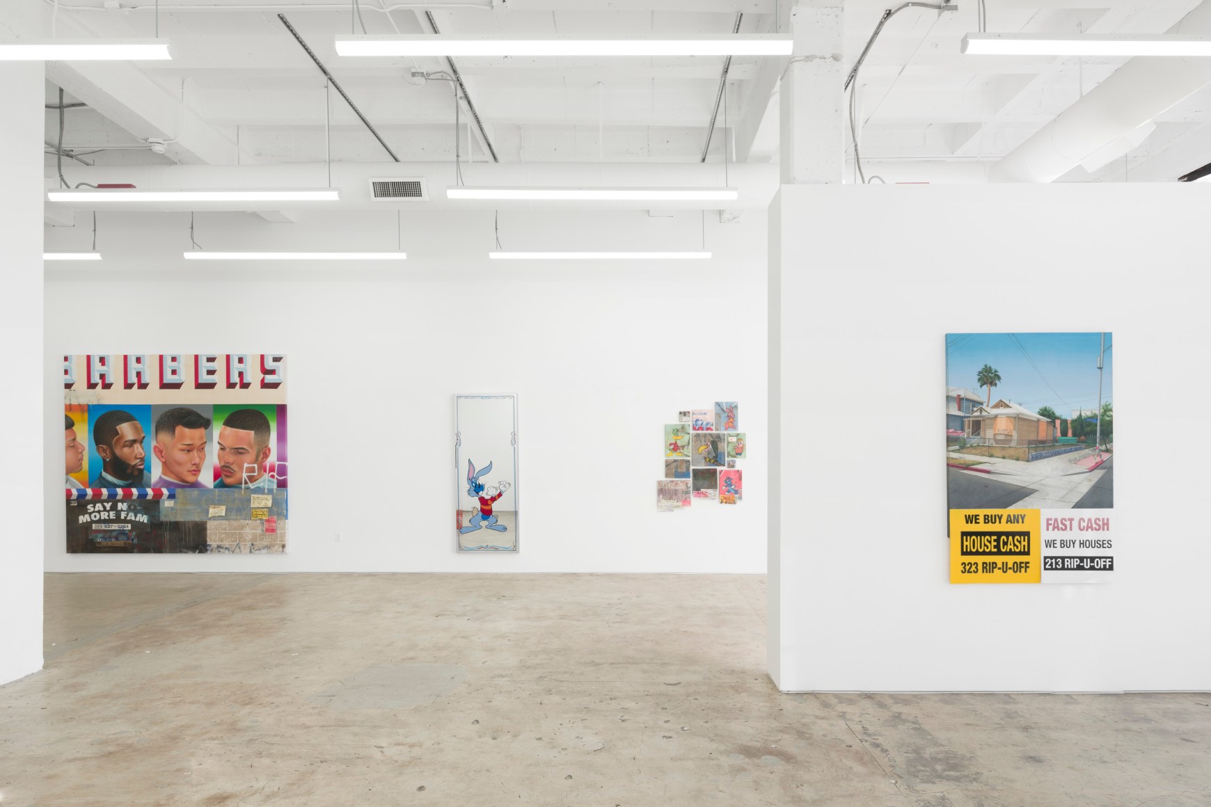 Alfonso Gonzalez Jr., There Was There, 2022., Installation view. 