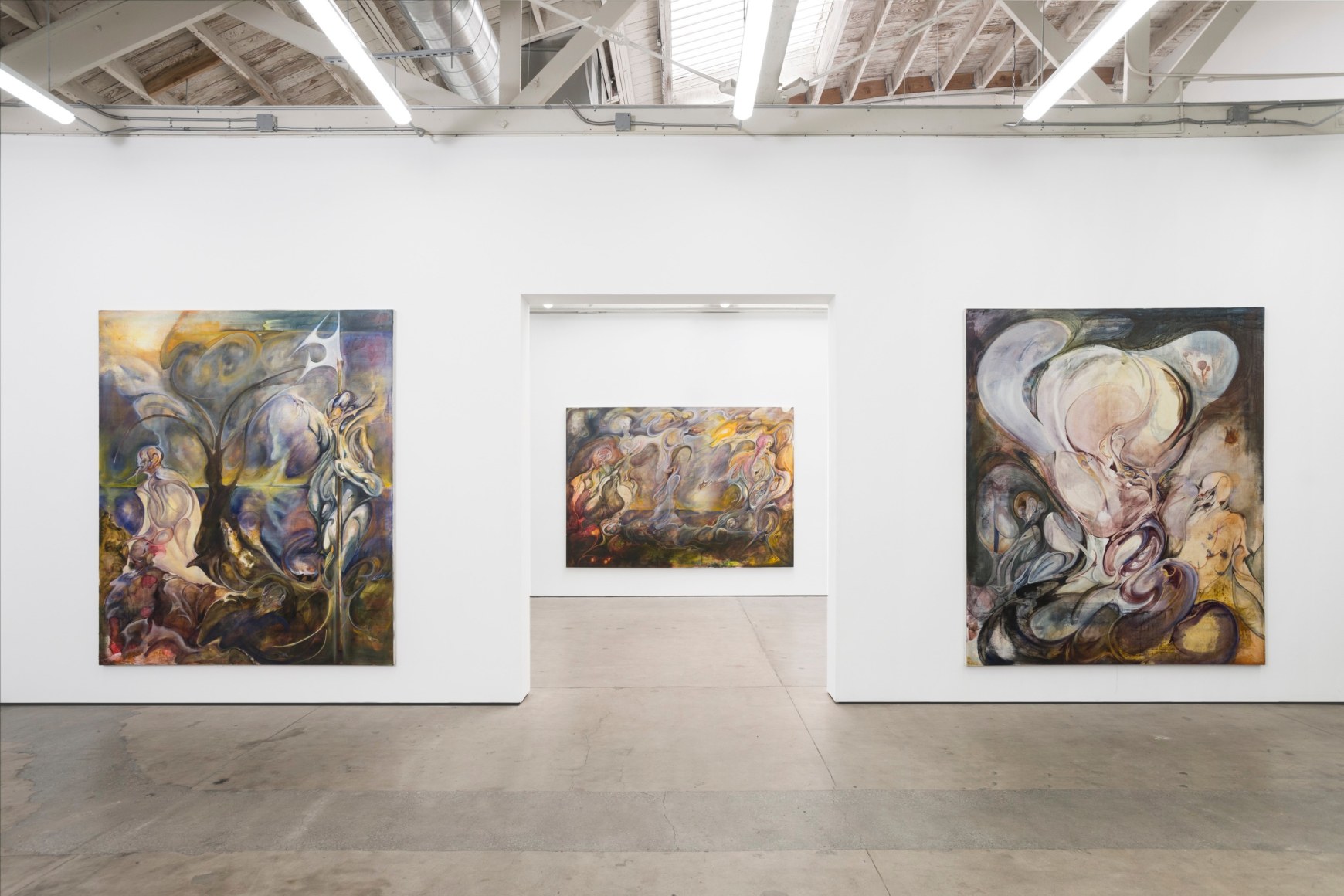 Blair Whiteford,  A Head That Utters to the Foot of a God, 2022., Installation view