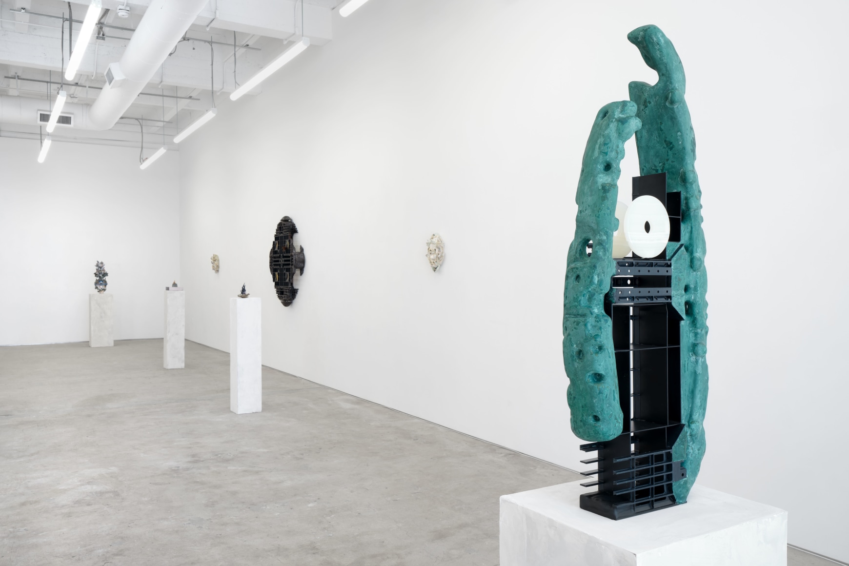 Heidi Lau and Leelee Chan,&nbsp;Chrysalis Spectre,&nbsp;Matthew Brown, Los Angeles, 2024. Installation view (Photo: Paul Salveson).&nbsp;