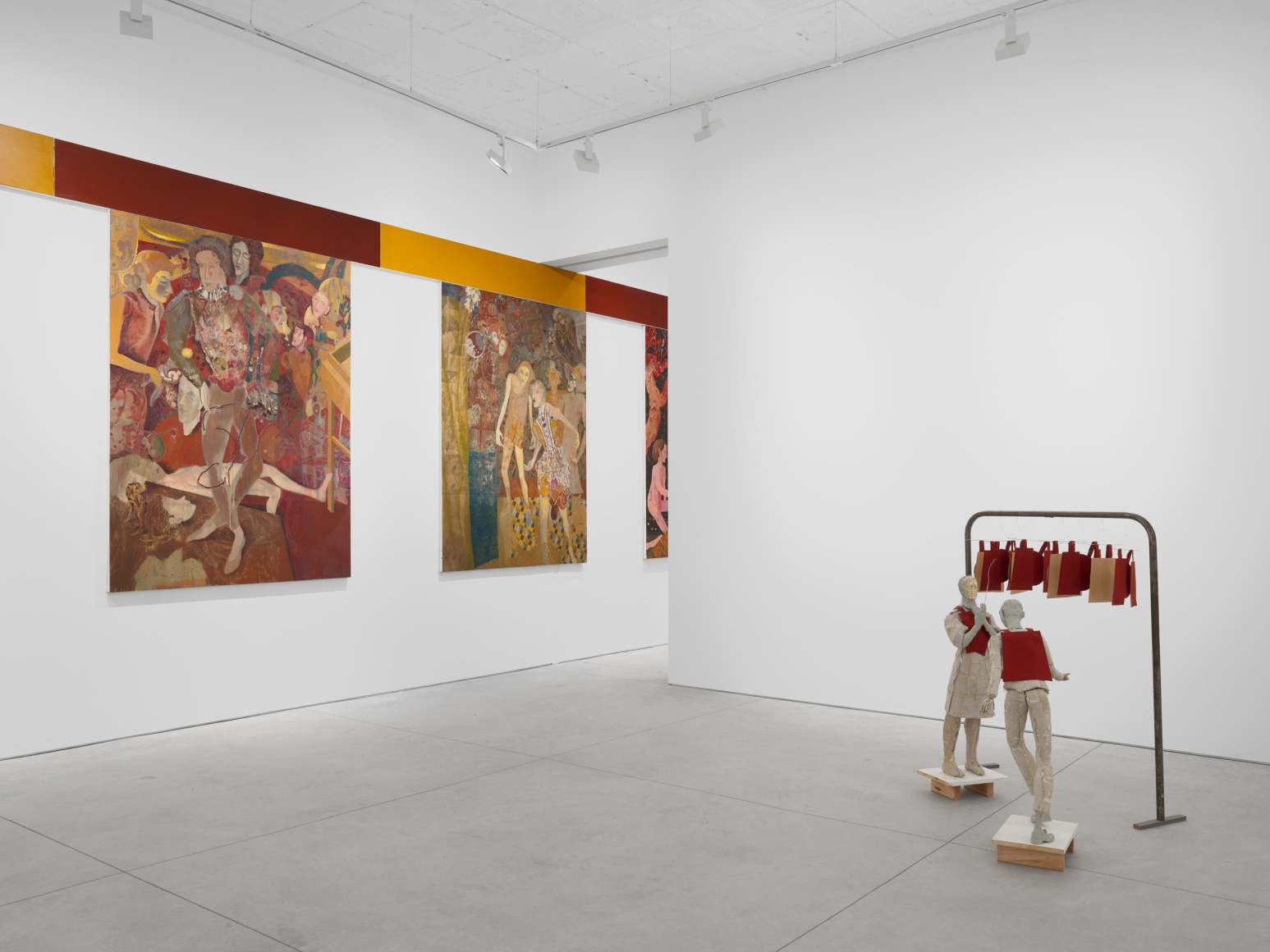 TARWUK, Good night, Ernst Toller!, Matthew Brown, New York. Installation view (Photo: Stefany Lazar). 