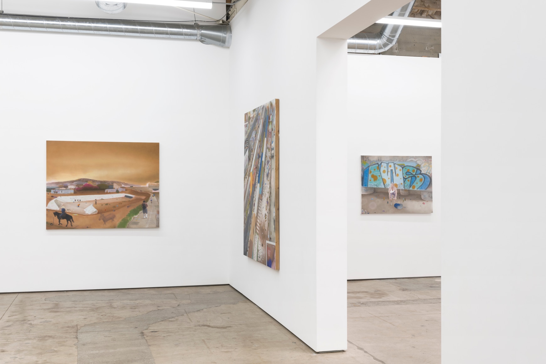 Michael Alvarez, Good Looking Out, 2022., Installation view