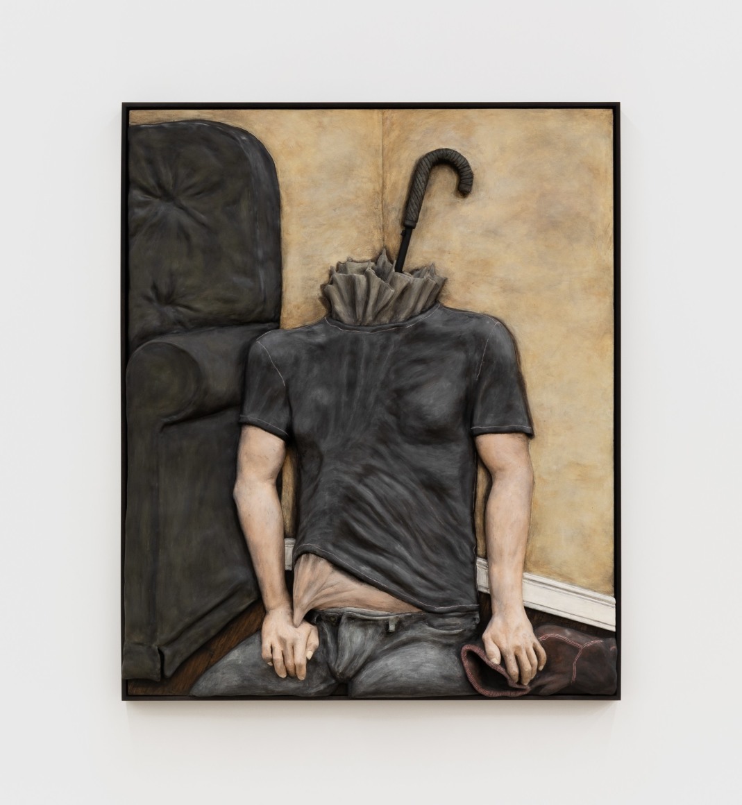 I Sing A Happy Song In My Way, 2019, Wood, plaster, pigmented joint compound,