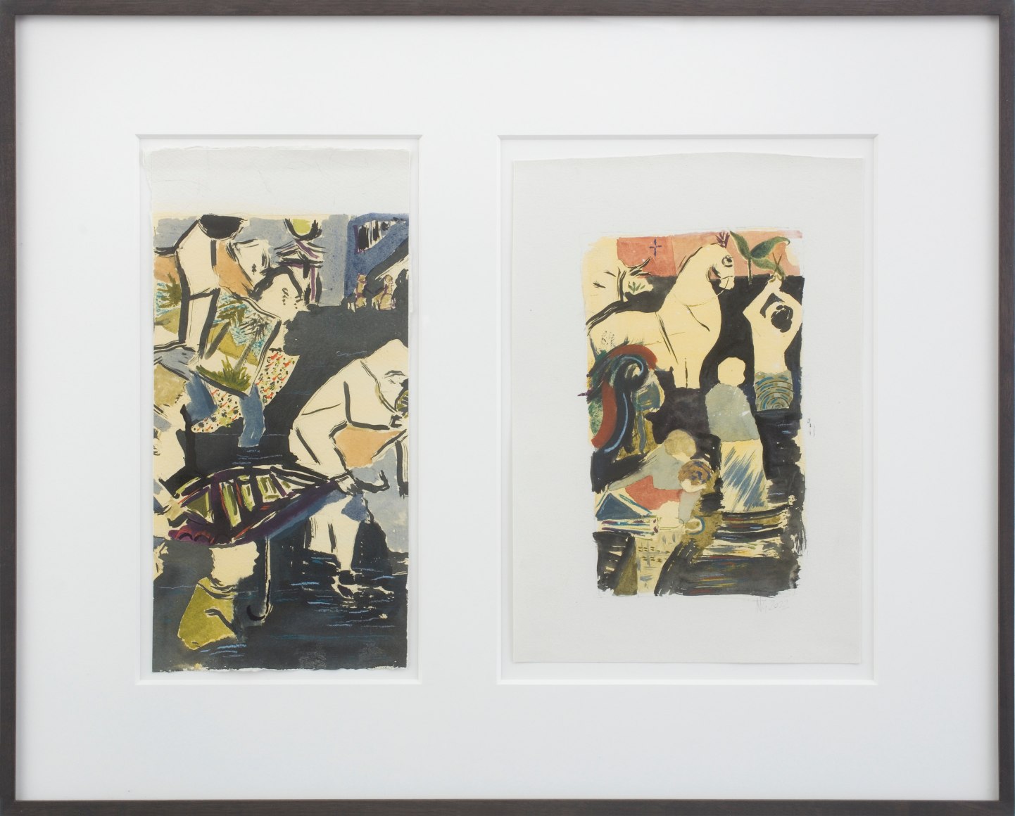 Nick Goss, The Arno Diptych, 2022