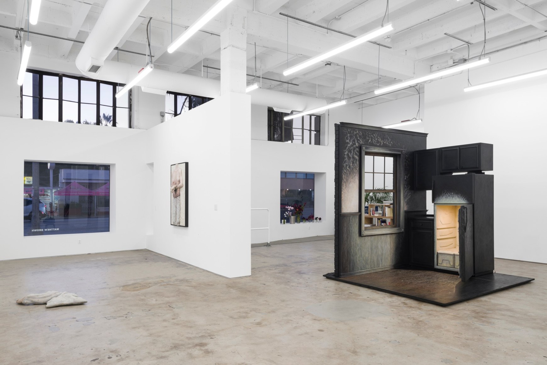 Dan Herschlein,&nbsp;Crickets in the City of Spare Parts, 2021., Installation view