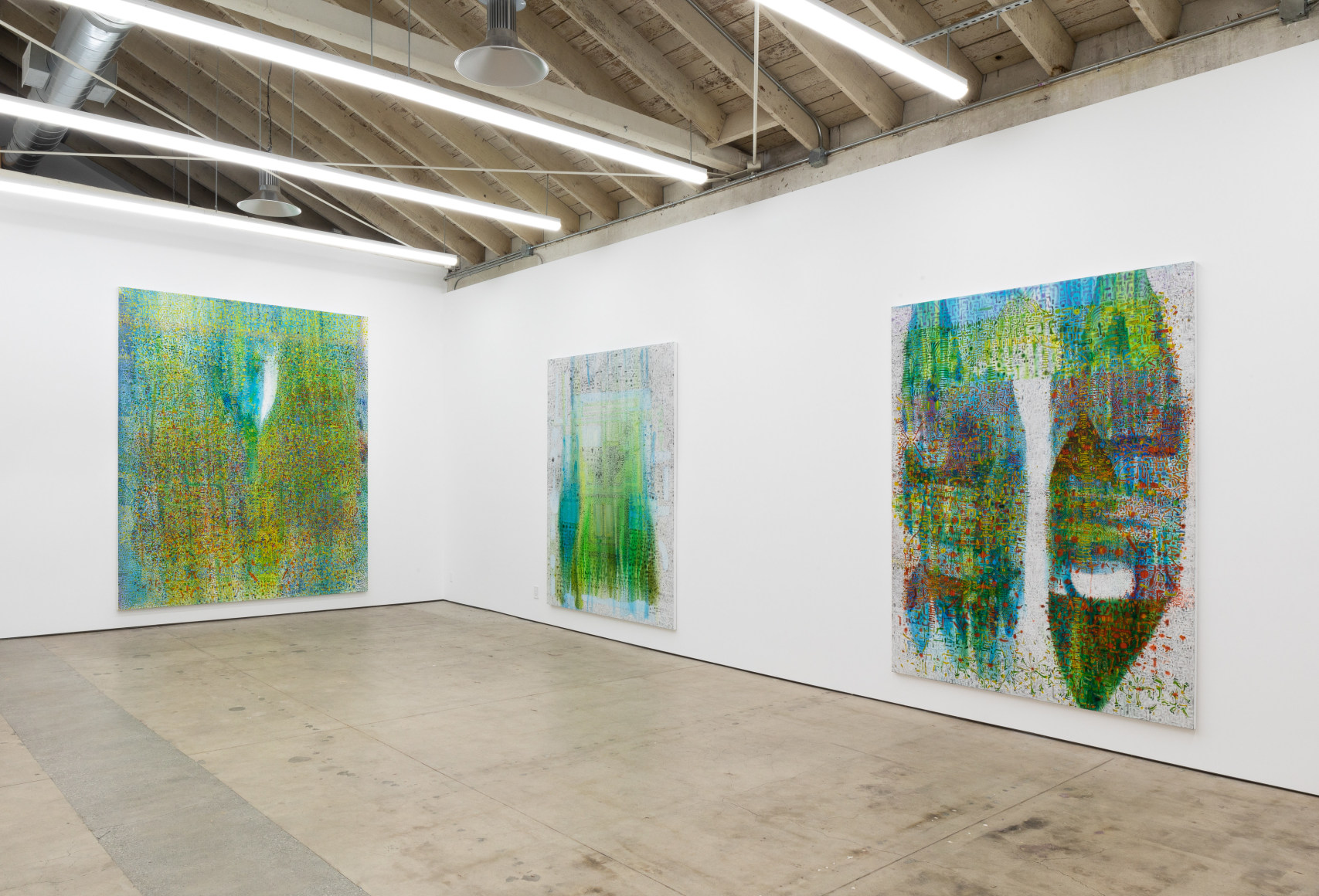 Installation view, Run