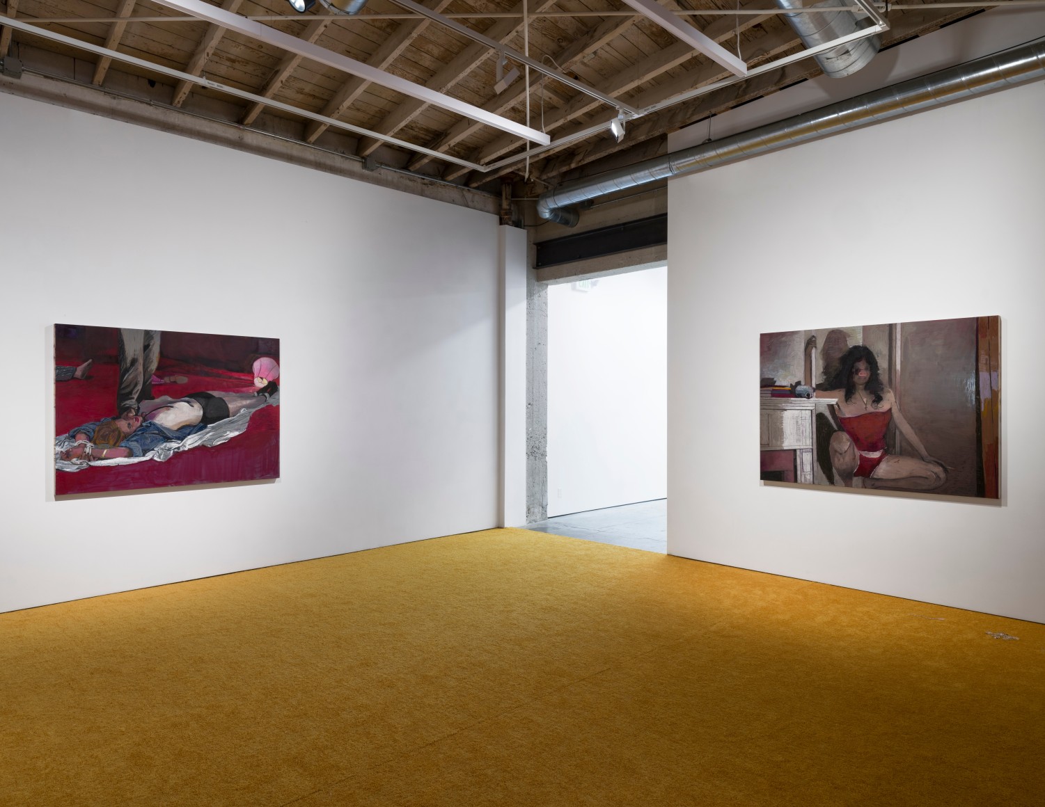 Michelle Uckotter, Moviestar, Matthew Brown, Los Angeles, 2025. Installation view., (Photo: Ed Mumford)