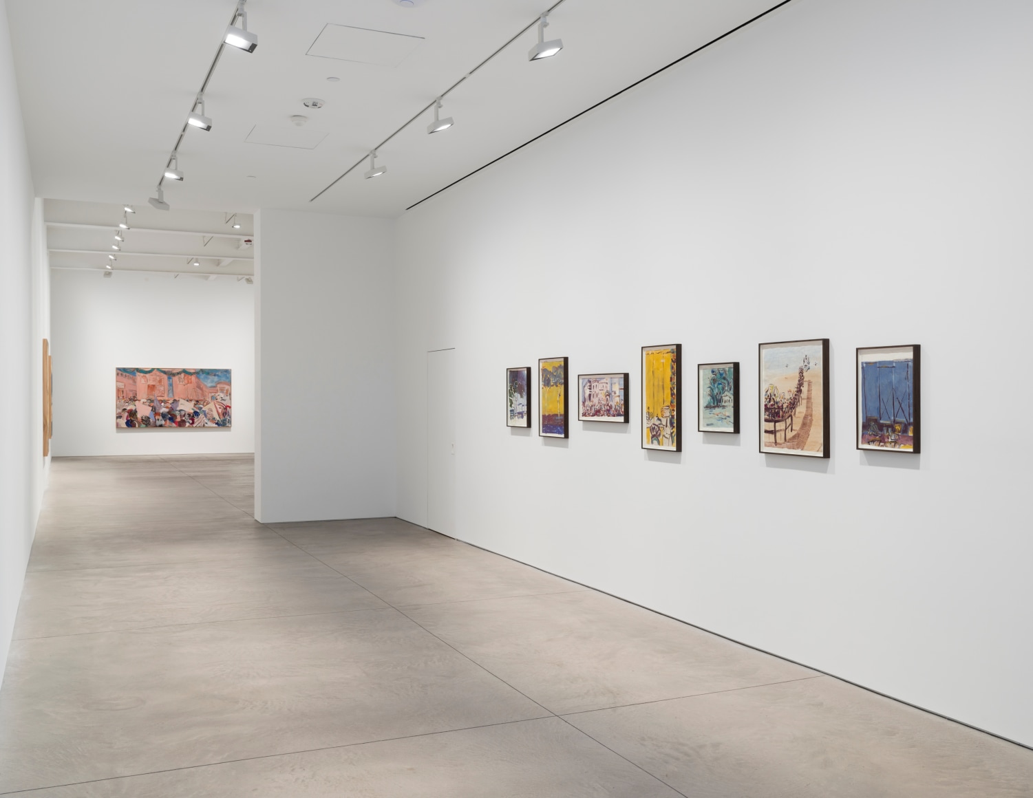 Nick Goss, Stations, Matthew Brown, New York, 2025. Installation view., (Photo: Charles Benton)