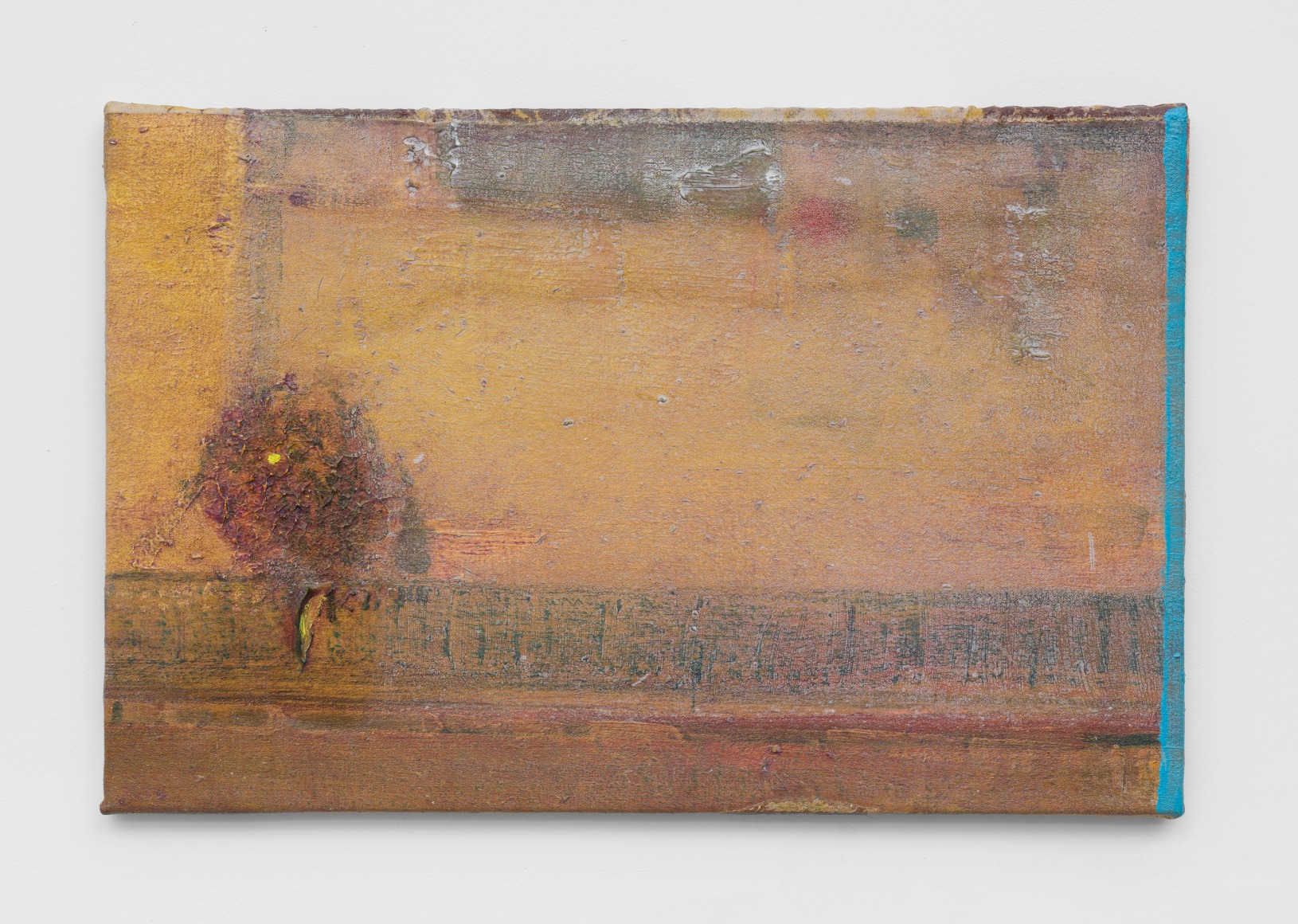 Merlin James, Tree and River, 2018