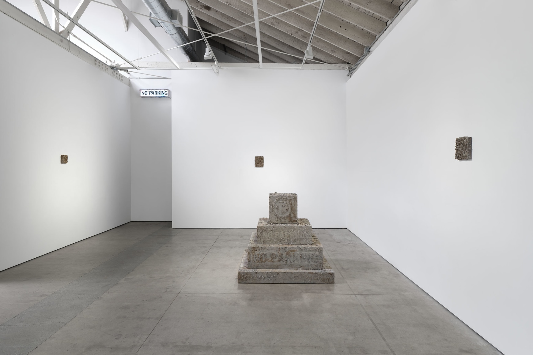Alfonso Gonzalez Jr., NO PARKING, Matthew Brown, Los Angeles, 2025. Installation view., (Photo: Paul Salveson)