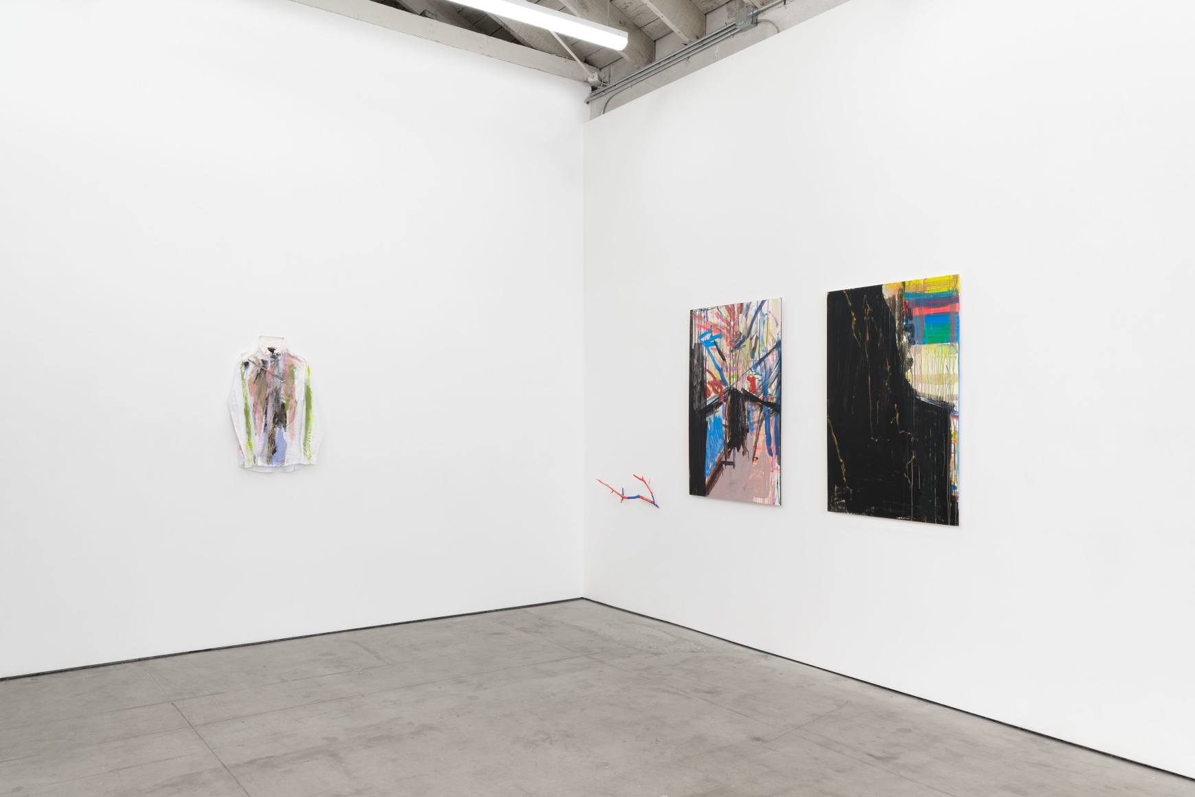 Hayley Tompkins, Tell Gonzo How, Matthew Brown, Los Angeles, 2023., Installation view. 