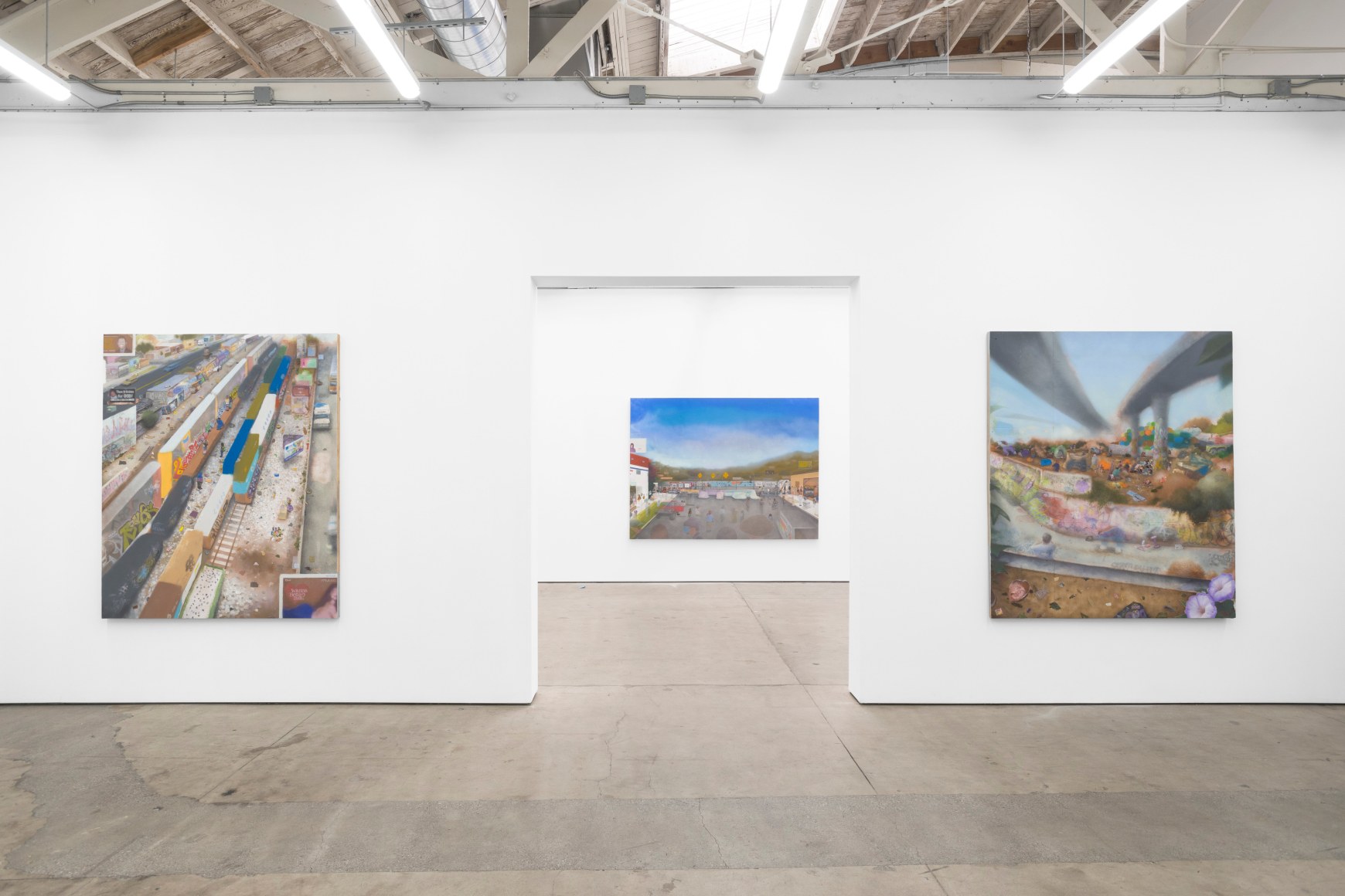 Michael Alvarez, Good Looking Out, 2022., Installation view