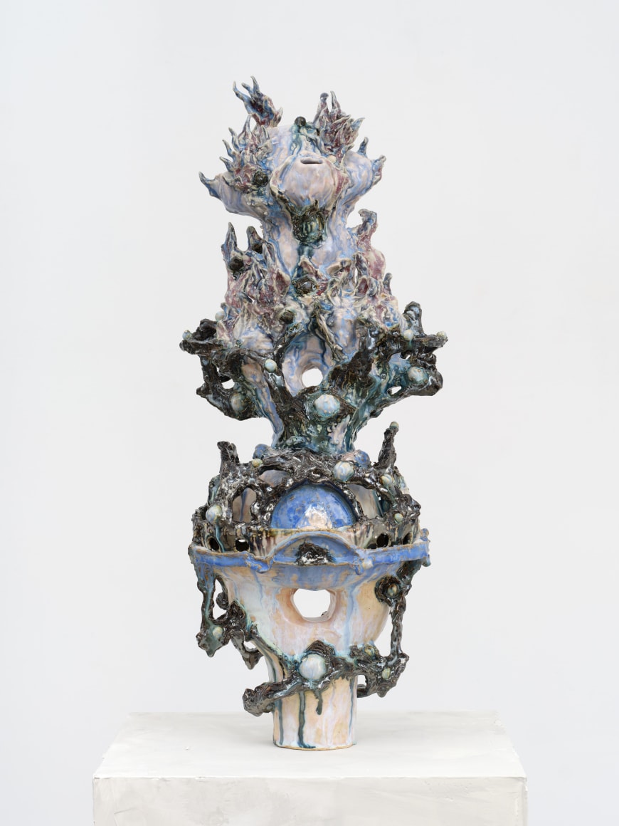 Heidi Lau Icicle Flame Vessel, 2024
