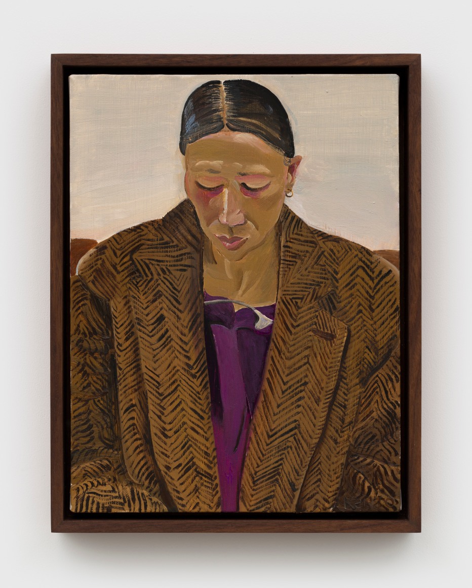 Kent O&#039;Connor, Woman in a Herringbone Coat, 2025