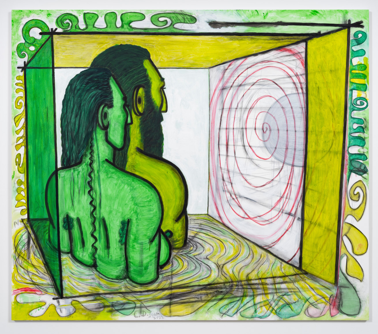 Carroll Dunham  Qualiascope: Solar Wind, 2021–2022 