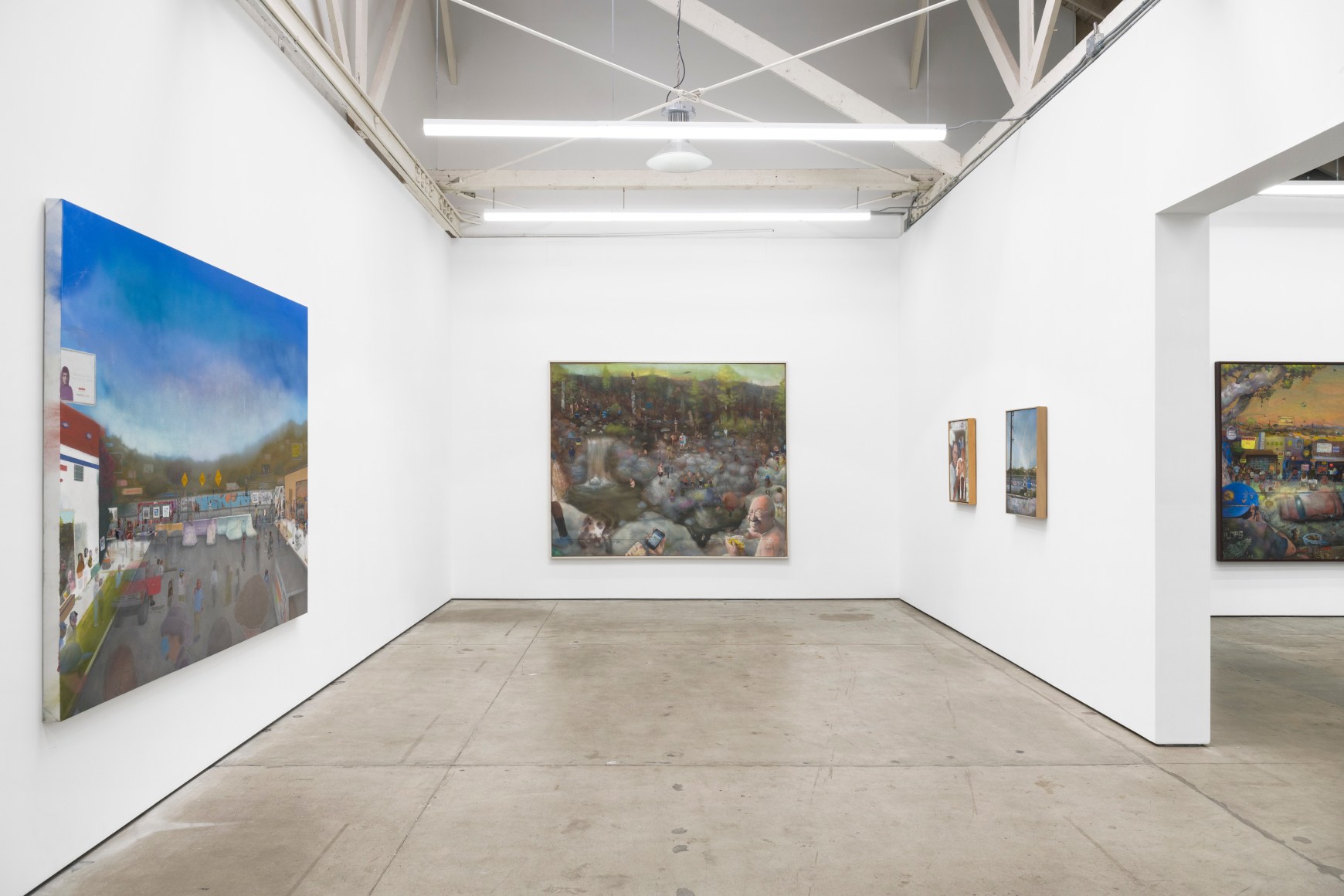 Michael Alvarez, Good Looking Out, 2022., Installation view