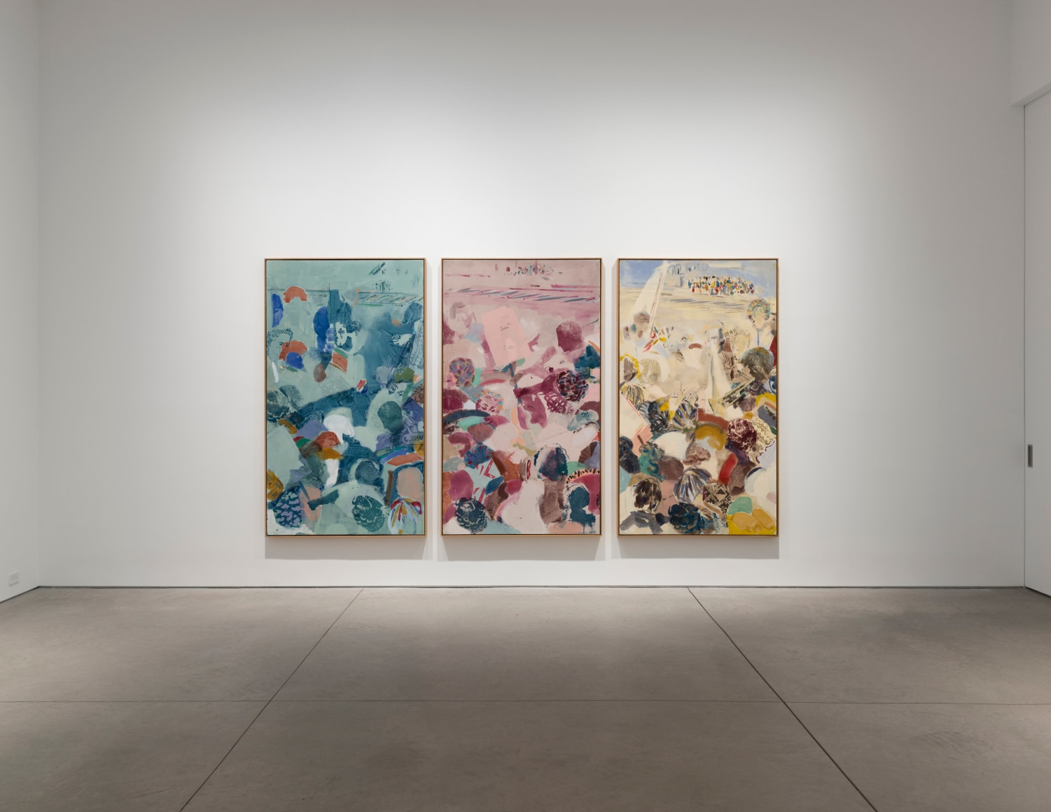 Nick Goss, Stations, Matthew Brown, New York, 2025. Installation view., (Photo: Charles Benton)