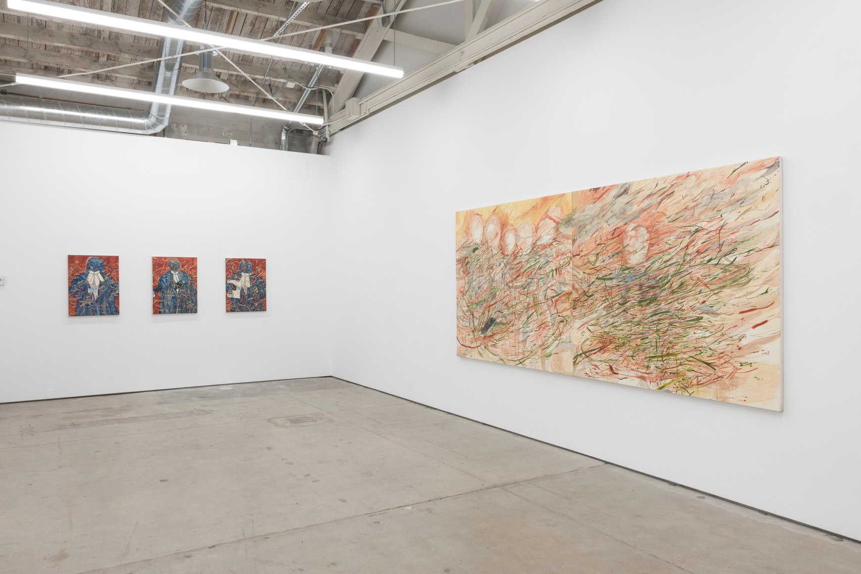 Chemu Ng'ok, Still waters Run, 2022., Installation View. 