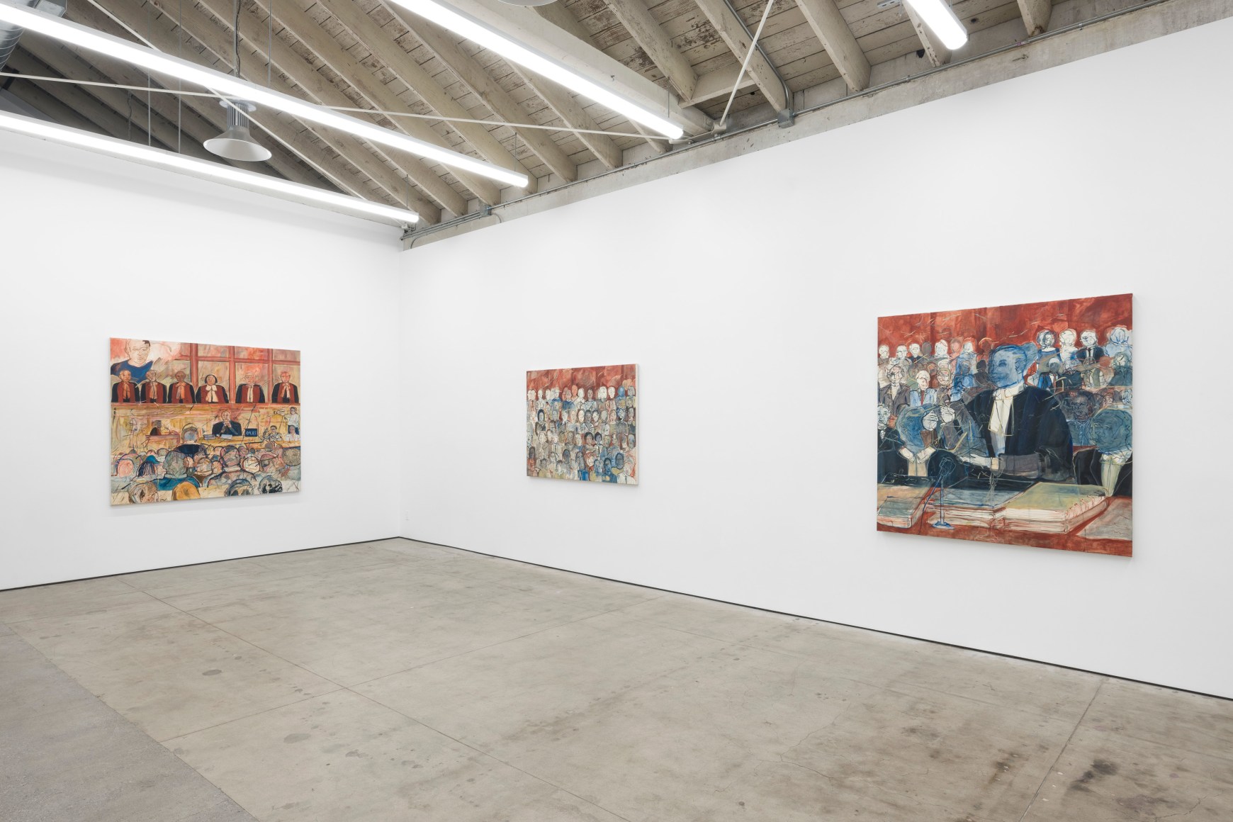 Chemu Ng'ok, Still waters Run, 2022., Installation View. 