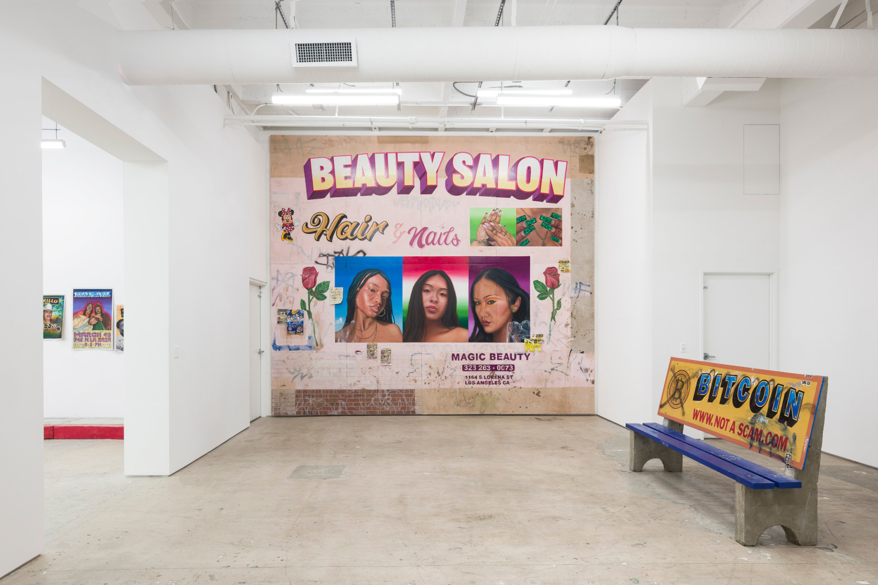 Alfonso Gonzalez Jr., There Was There, 2022., Installation view. 