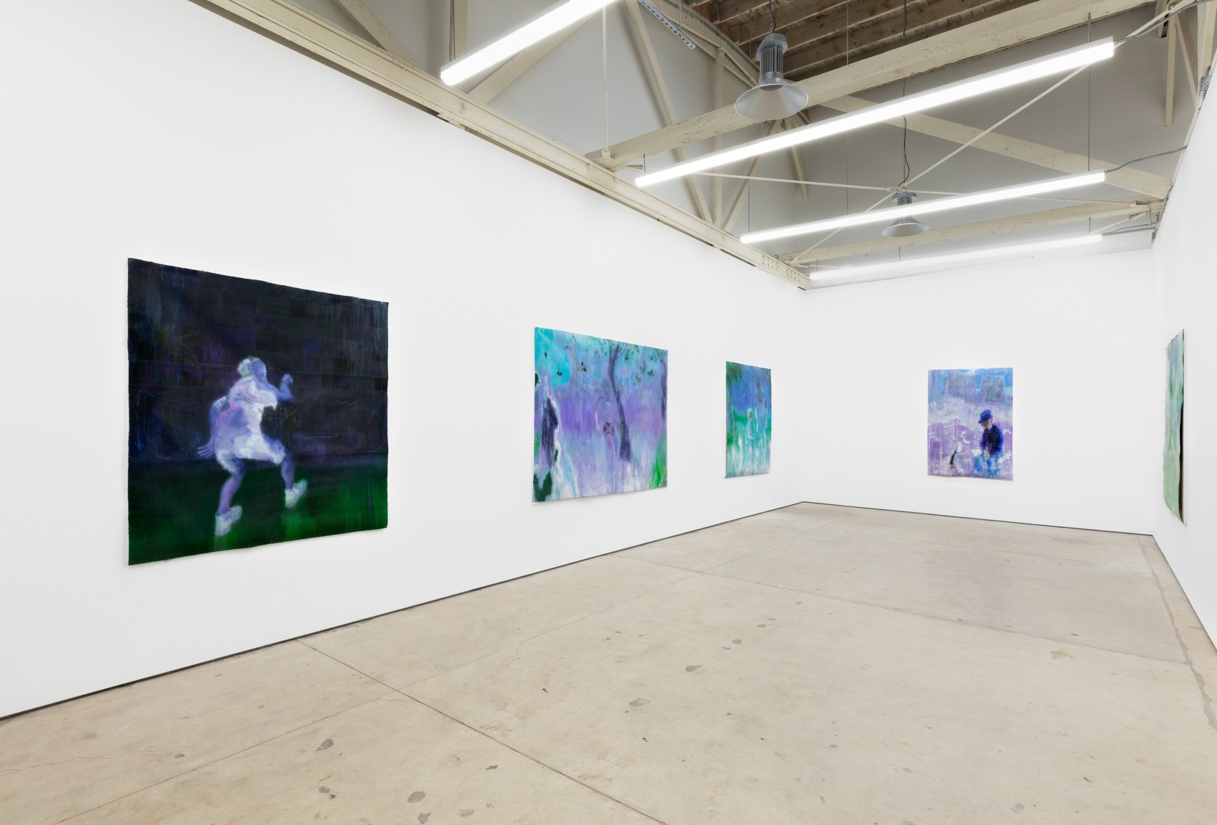 Installation View, When the Night Air Stirs
