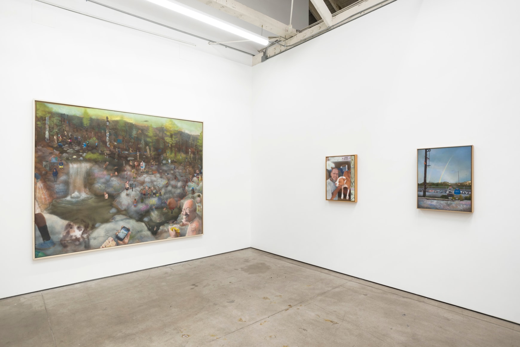 Michael Alvarez, Good Looking Out, 2022., Installation view