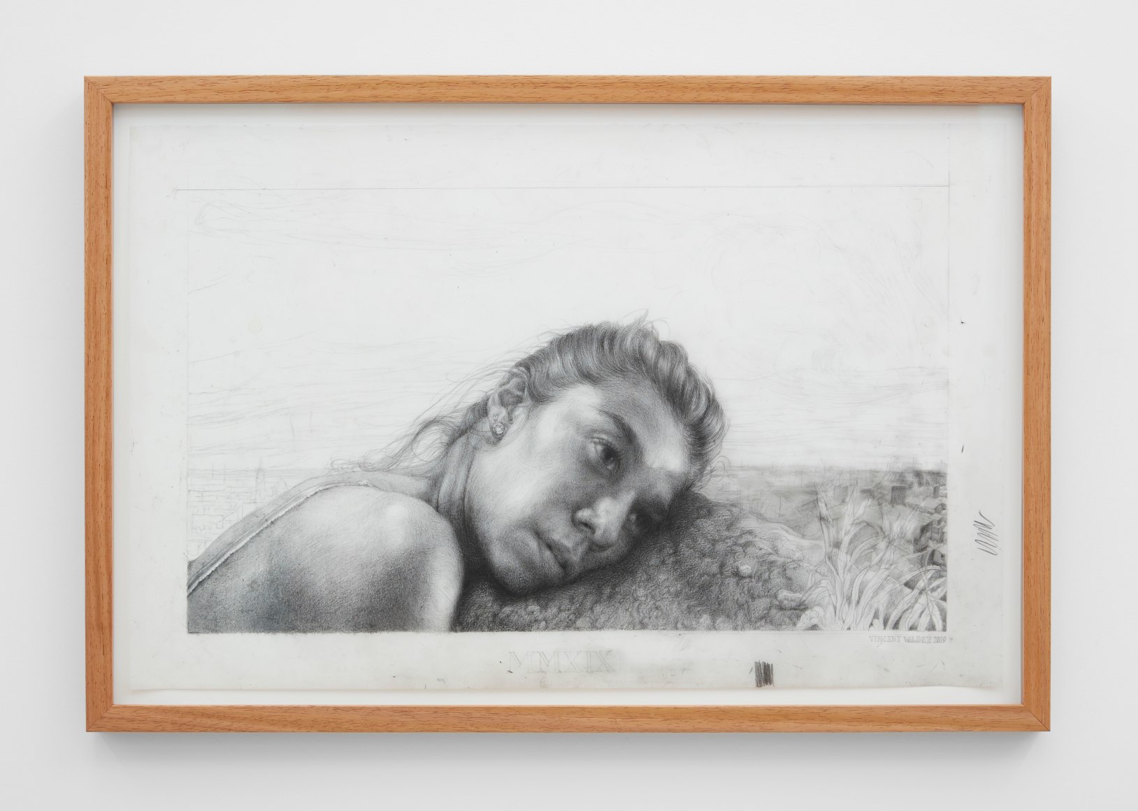 MMXIX, 2019 Crayon on mylar