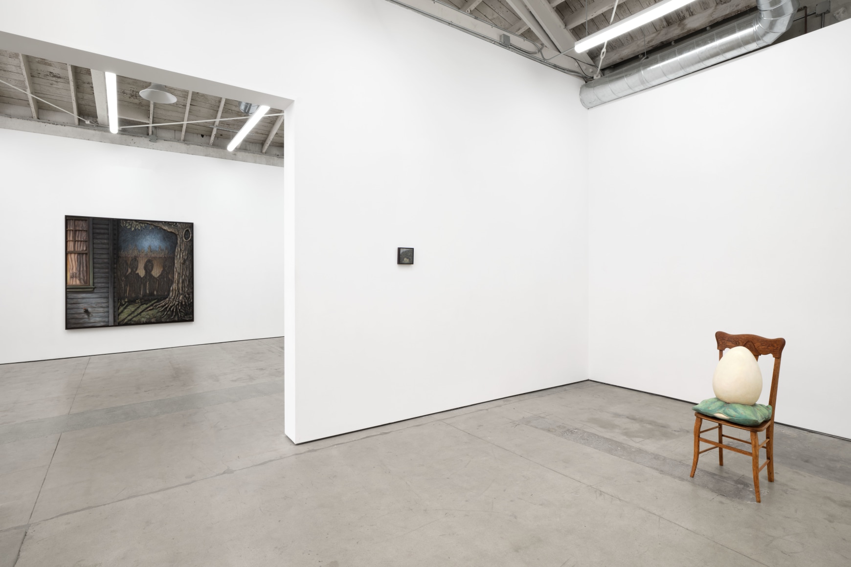 Dan Herschlein, The Long-Fingered Hand, 2023, Matthew Brown, Los Angeles. Installation view. 