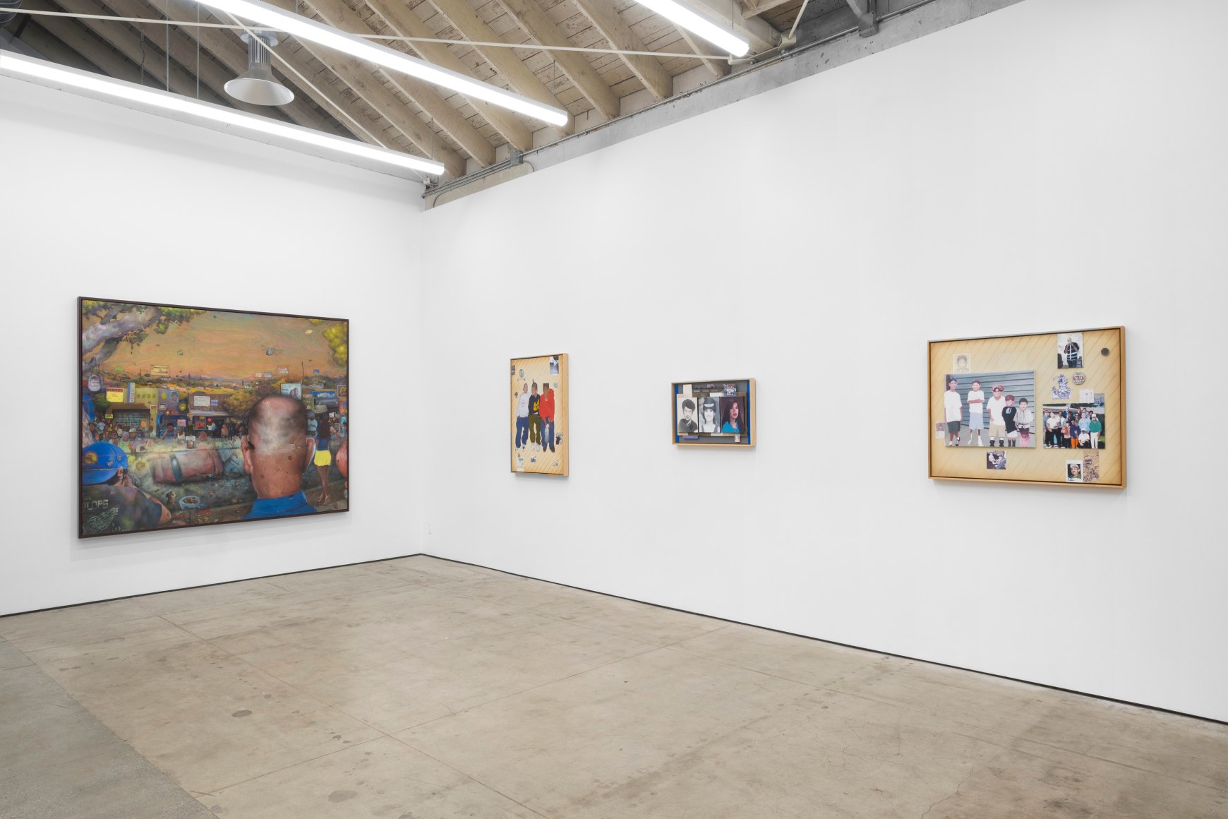 Michael Alvarez, Good Looking Out, 2022., Installation view