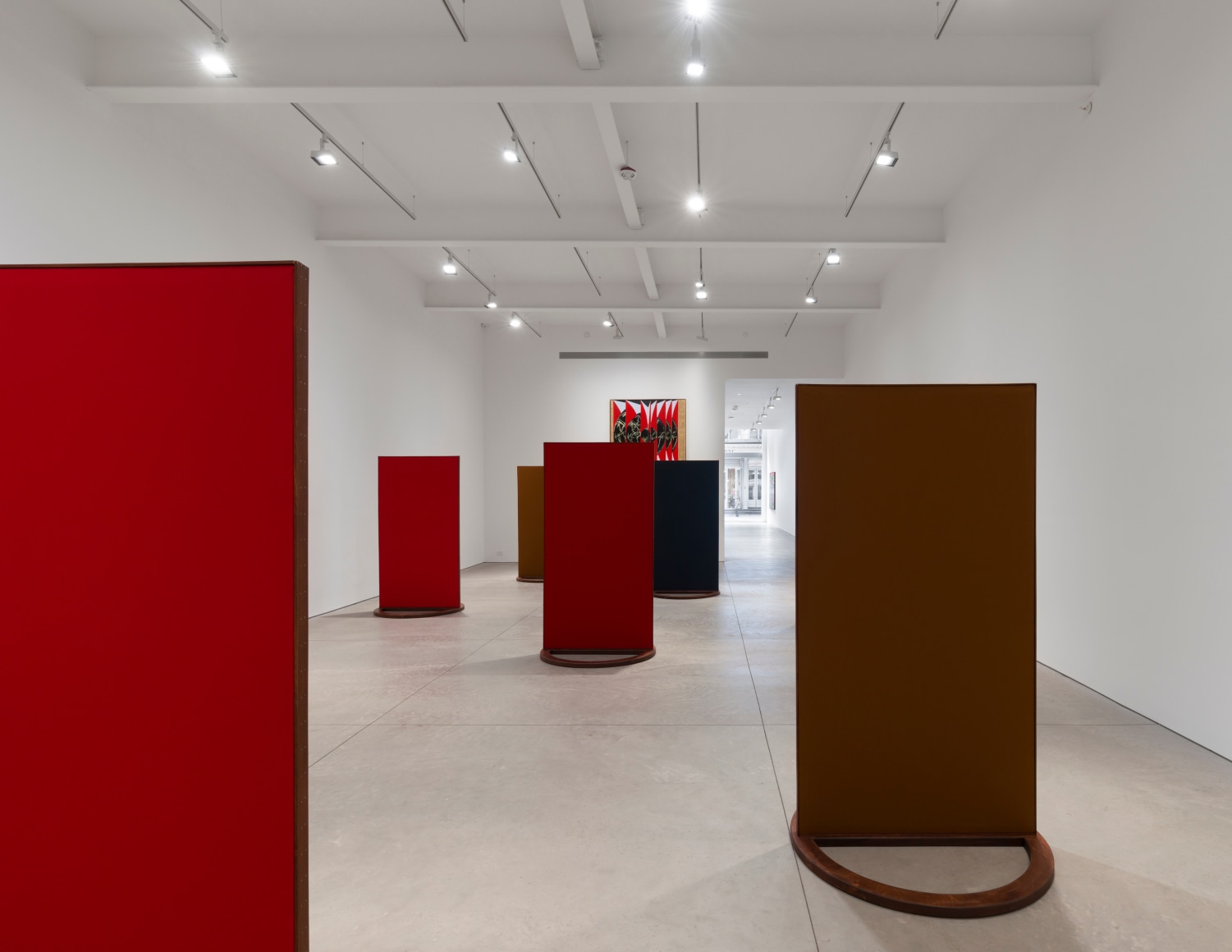 Olivia van Kuiken, Bastard Rhyme, Matthew Brown, New York, 2025. Installation view., (Photo: Charles Benton)