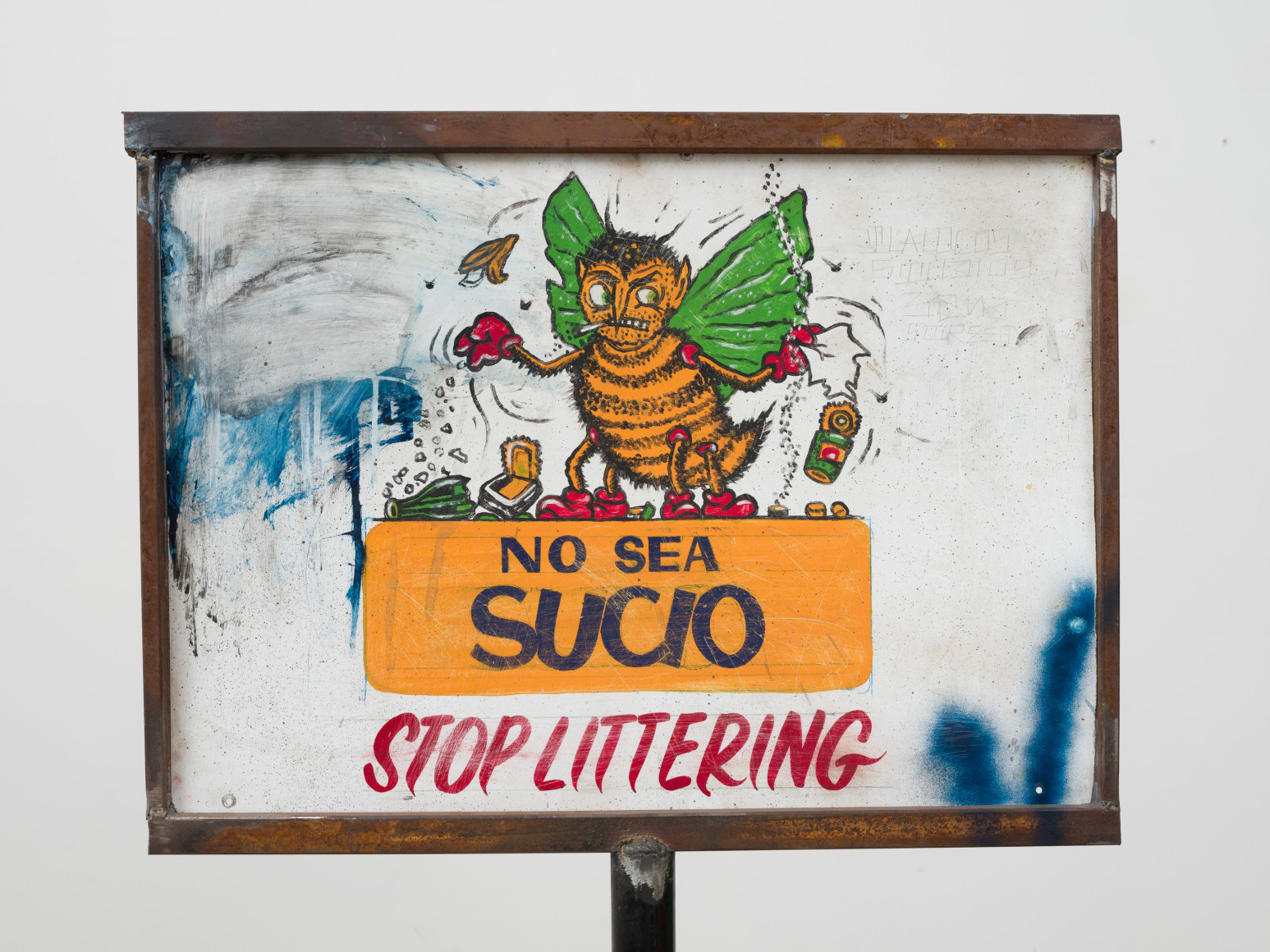 Alfonso Gonzalez Jr, No sea sucio, 2022