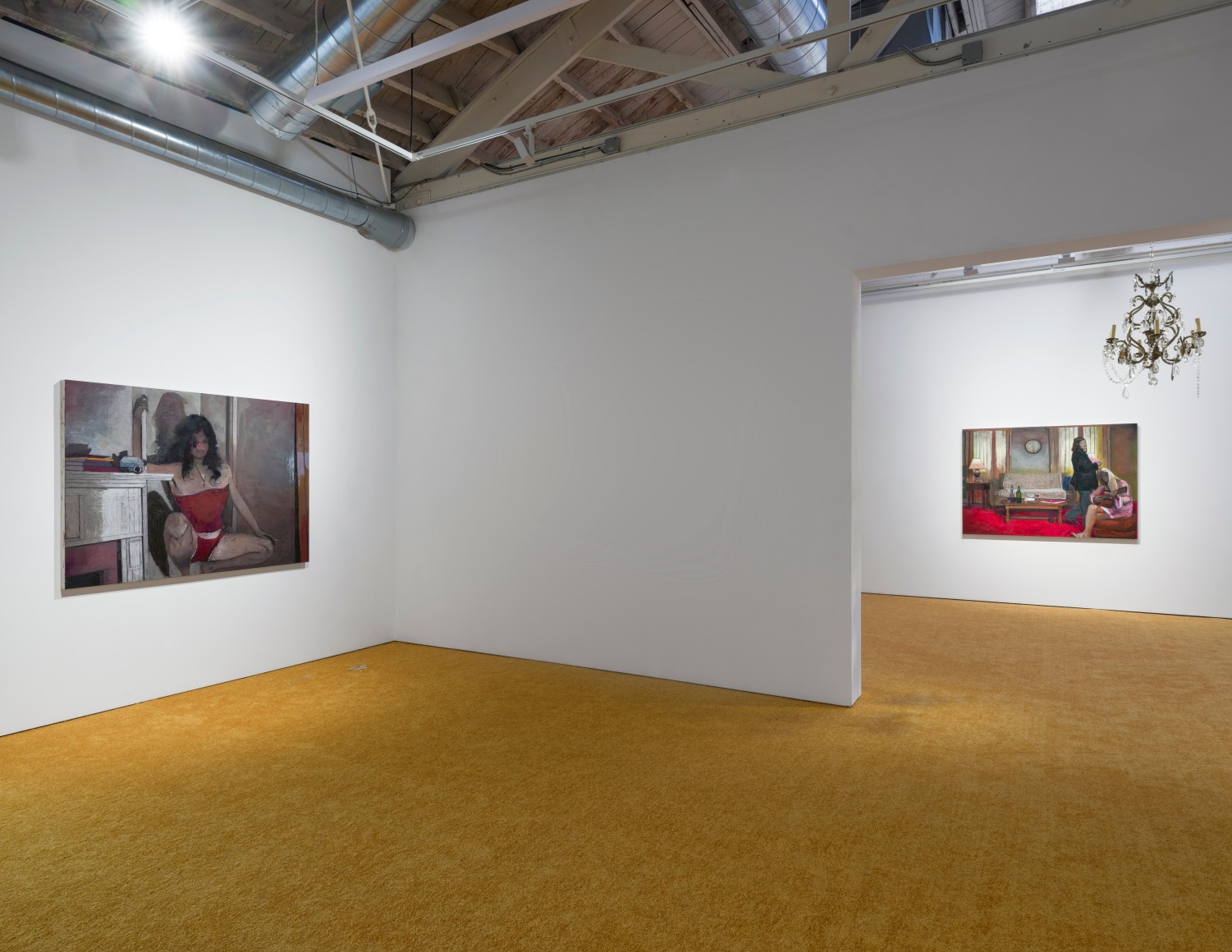 Michelle Uckotter, Moviestar, Matthew Brown, Los Angeles, 2025. Installation view., (Photo: Ed Mumford)