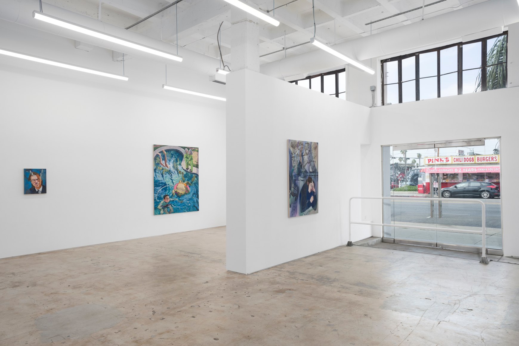 Justin John Greene, The Castle, 2022., Installation view