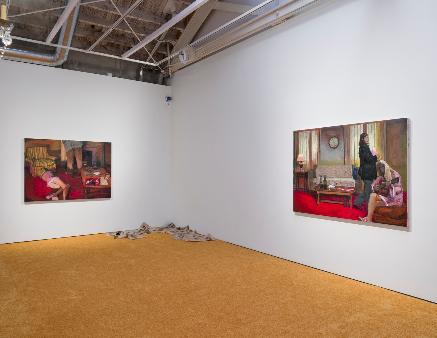 Michelle Uckotter, Moviestar, Matthew Brown, Los Angeles, 2025. Installation view., (Photo: Ed Mumford)