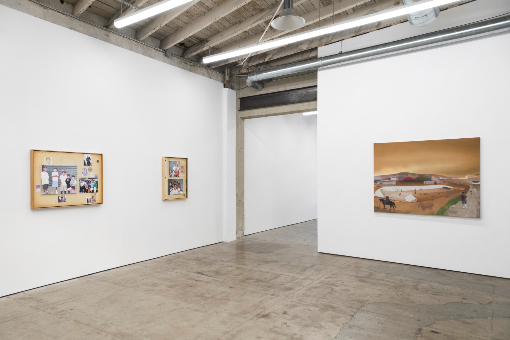 Michael Alvarez, Good Looking Out, 2022., Installation view