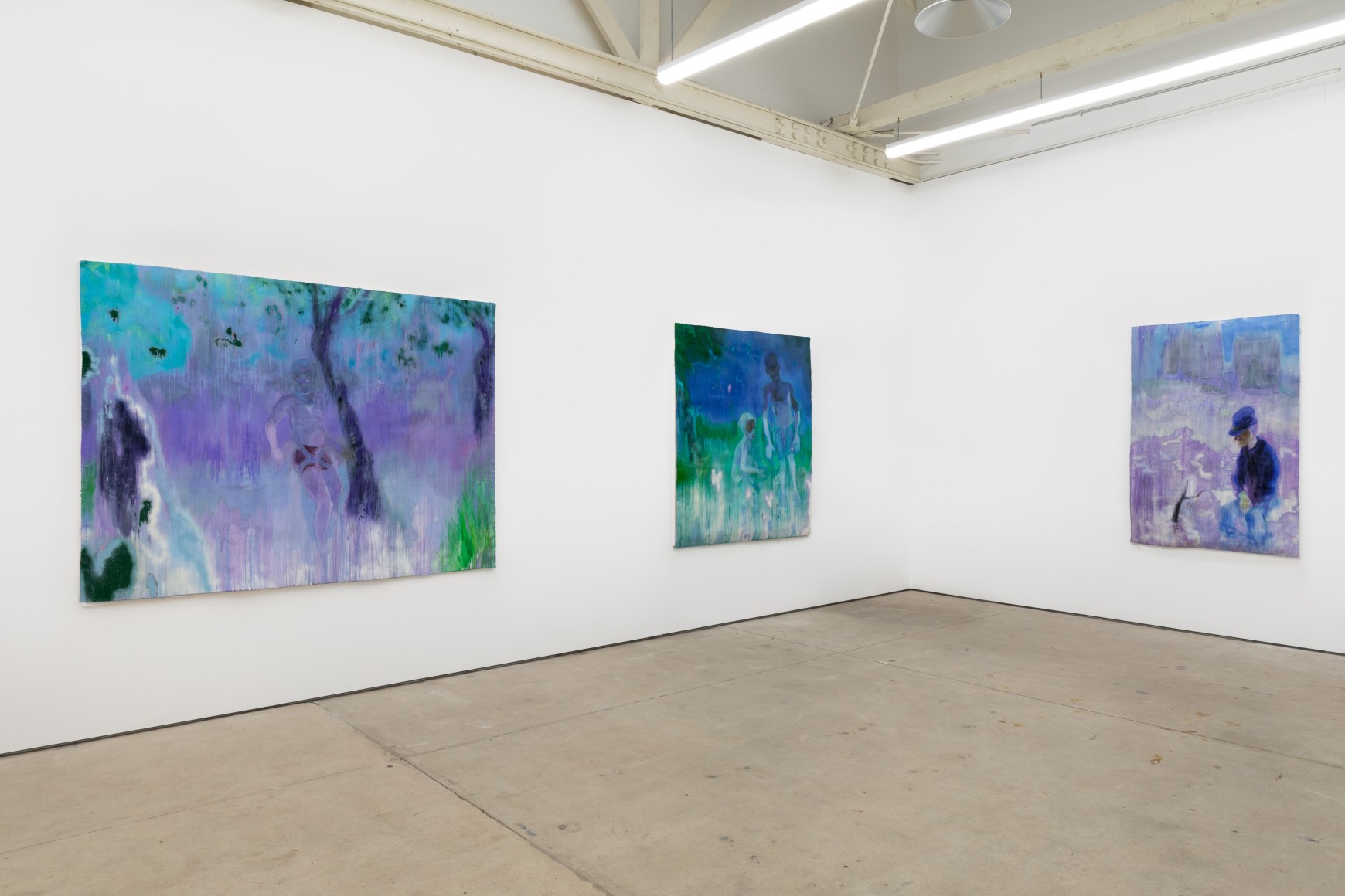 Installation View, When the Night Air Stirs