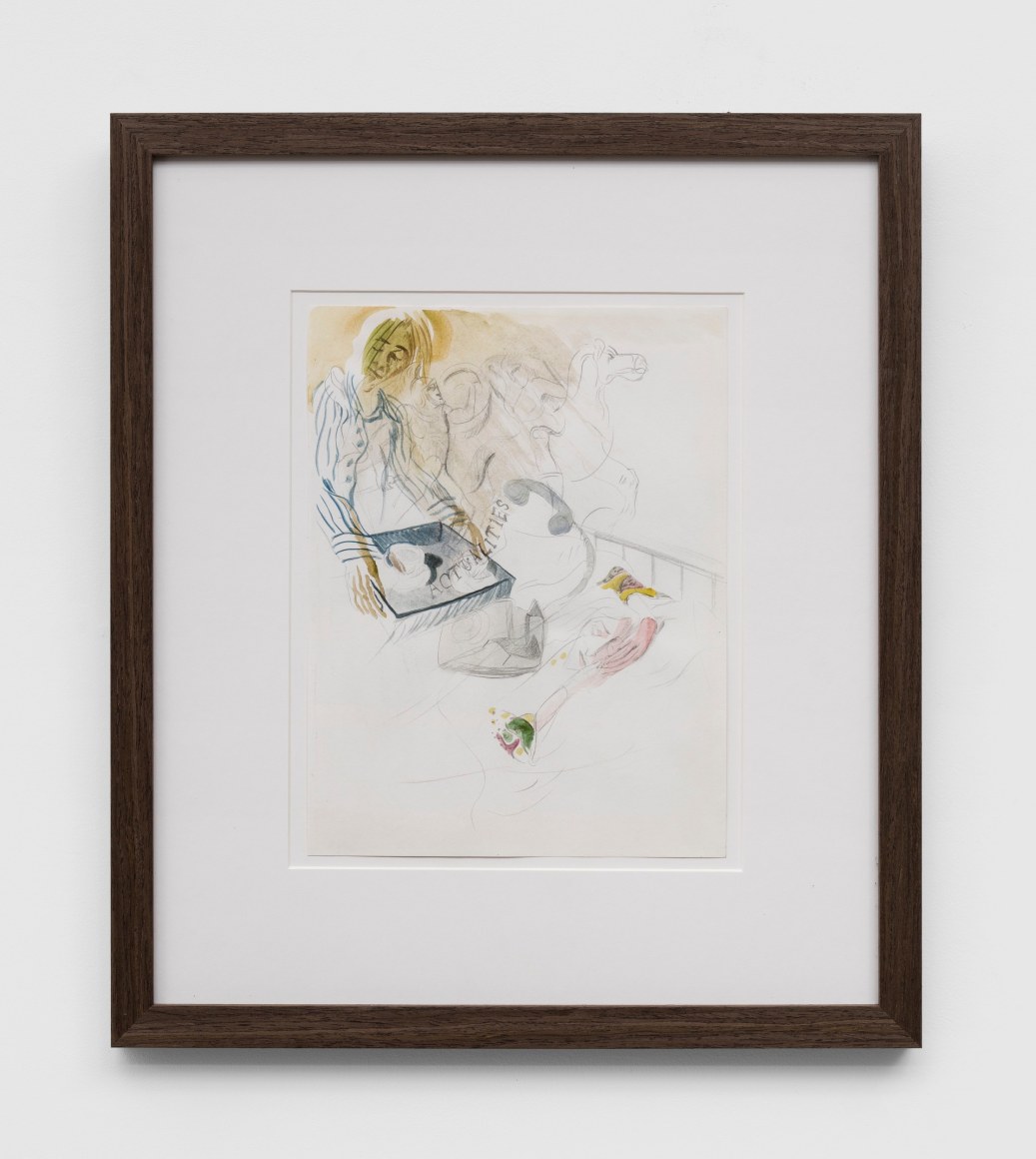 Justin John Greene, Untitled (Sketchbook Drawing VII), 2022