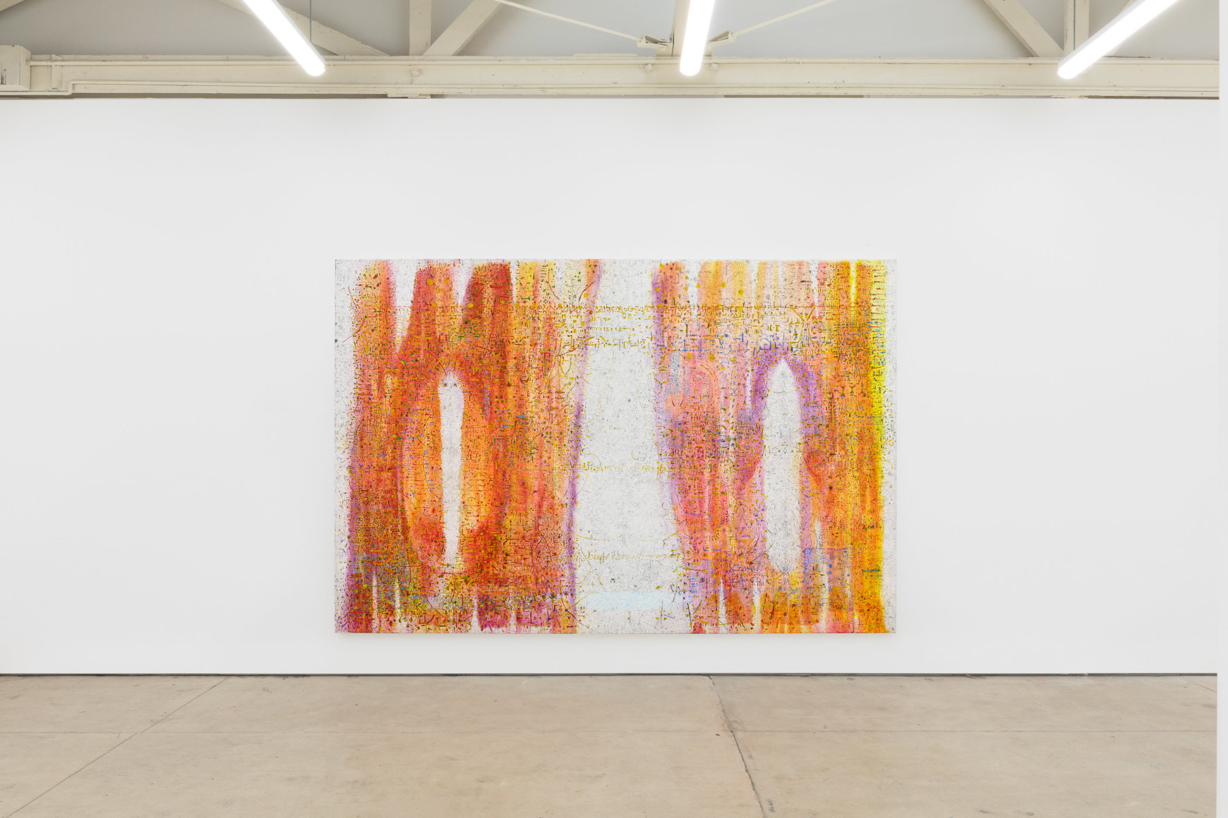 Installation view, Run