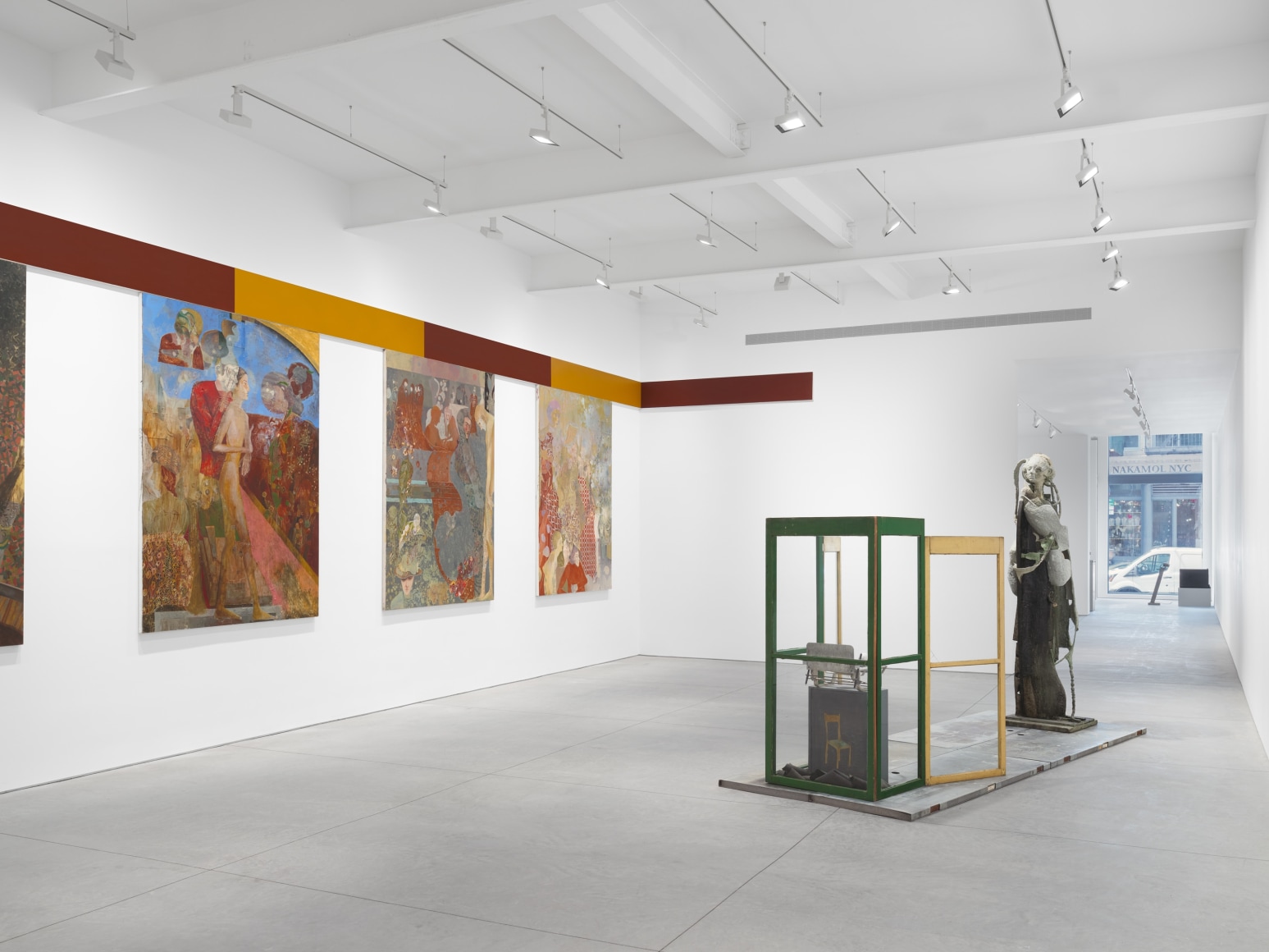 TARWUK, Good night, Ernst Toller!, Matthew Brown, New York. Installation view (Photo: Stefany Lazar). 