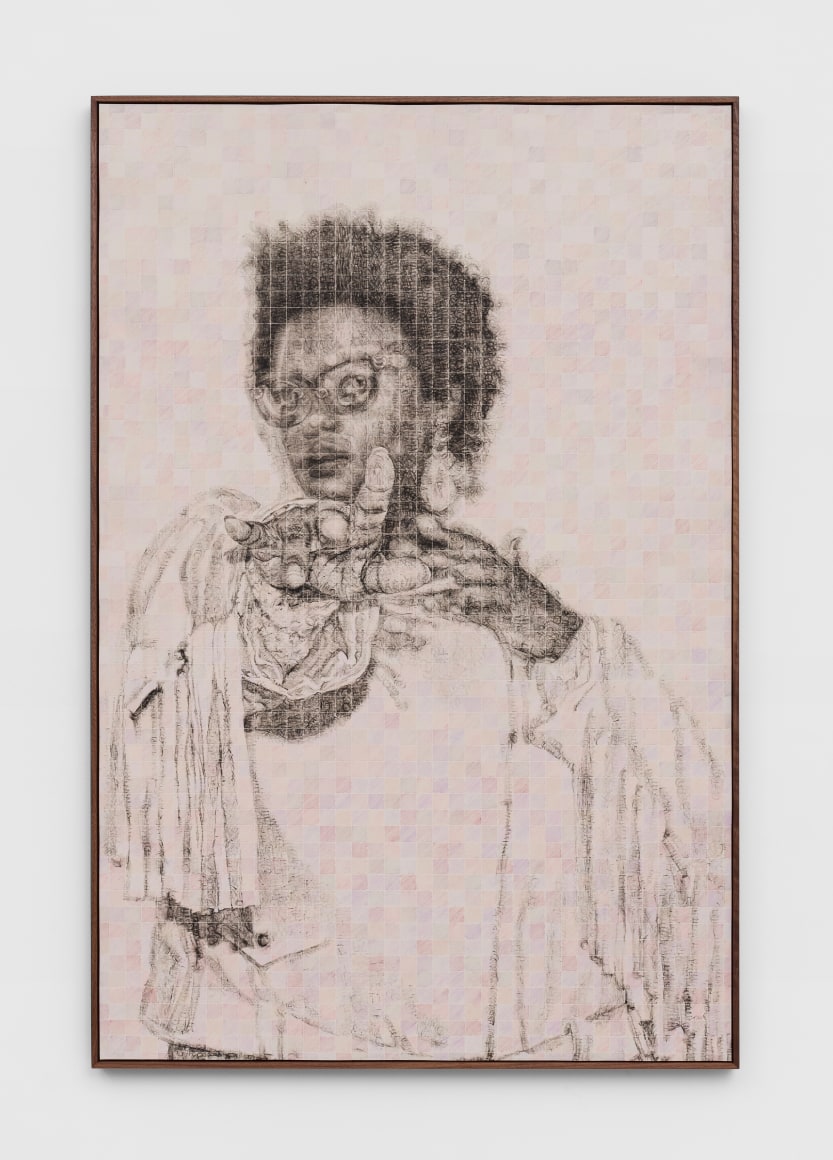 Kenturah Davis, The Bodily Effect of a Color (Kenyatta), 2021